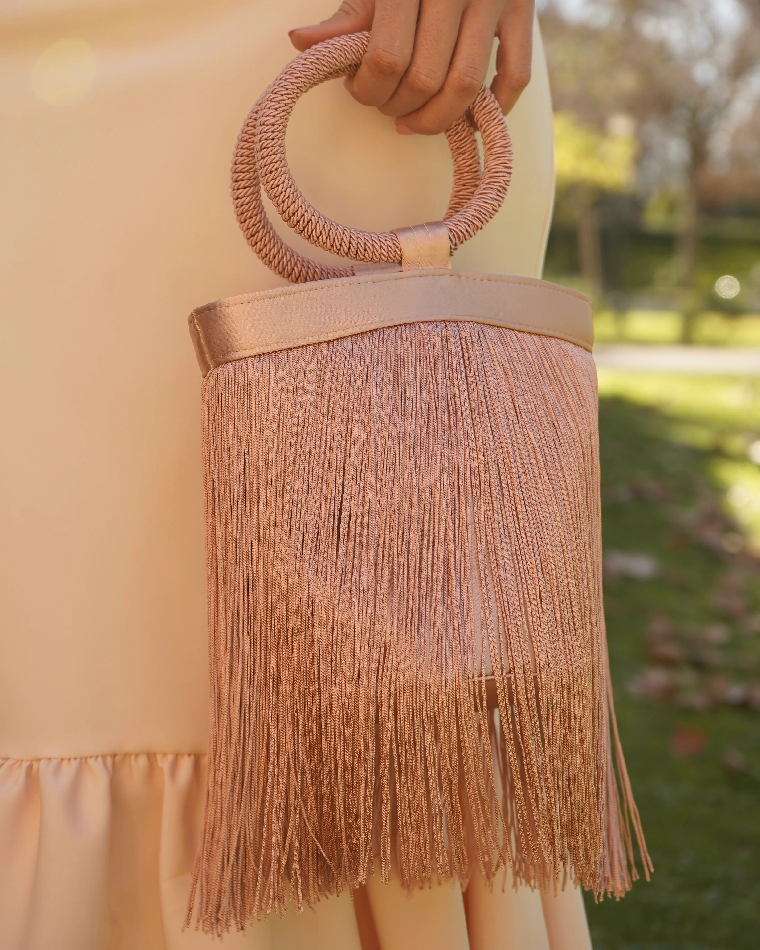 Bolso Bianca rosa