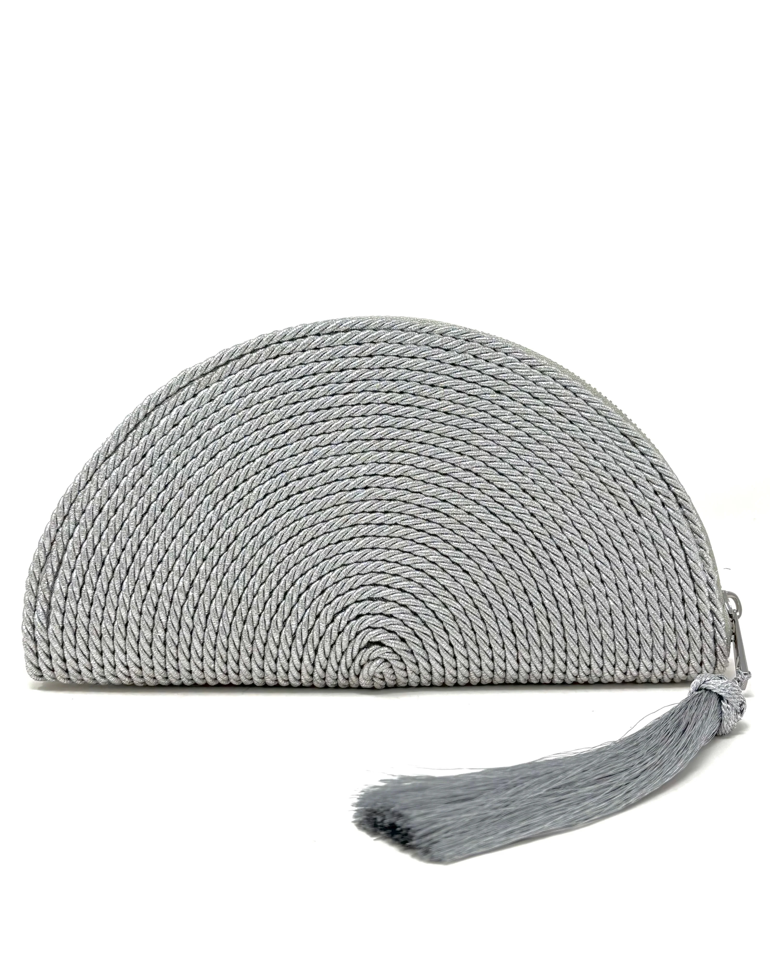 Cartera París plata.