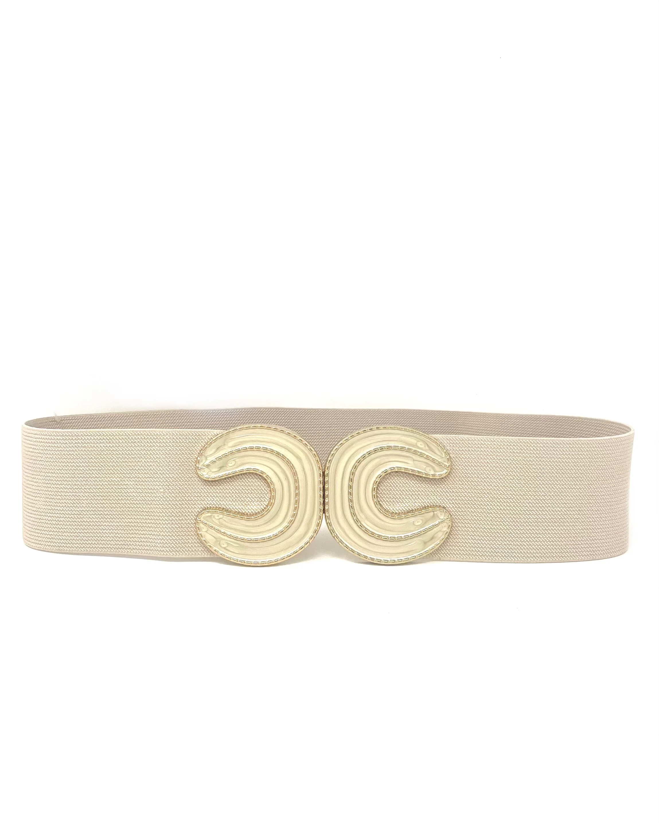 Cinturón Ubrique beige