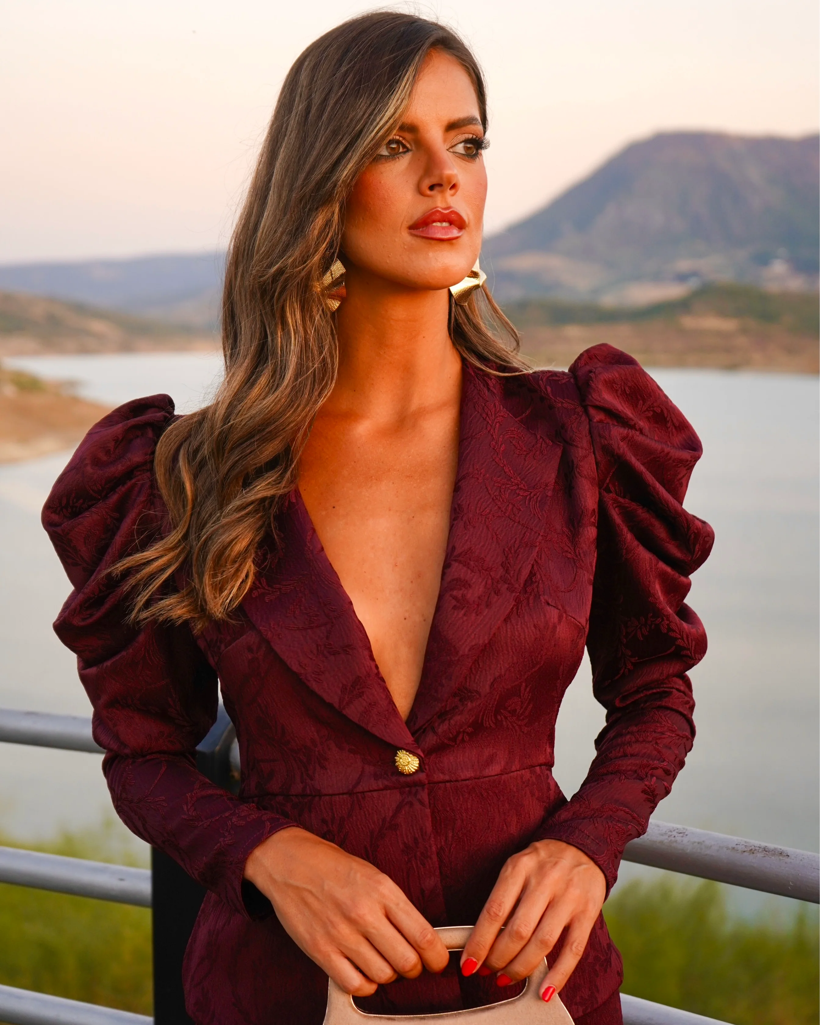 Conjunto Mónaco Burdeos - Image 6