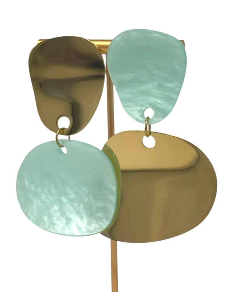Pendientes Alana Verdes - Image 2