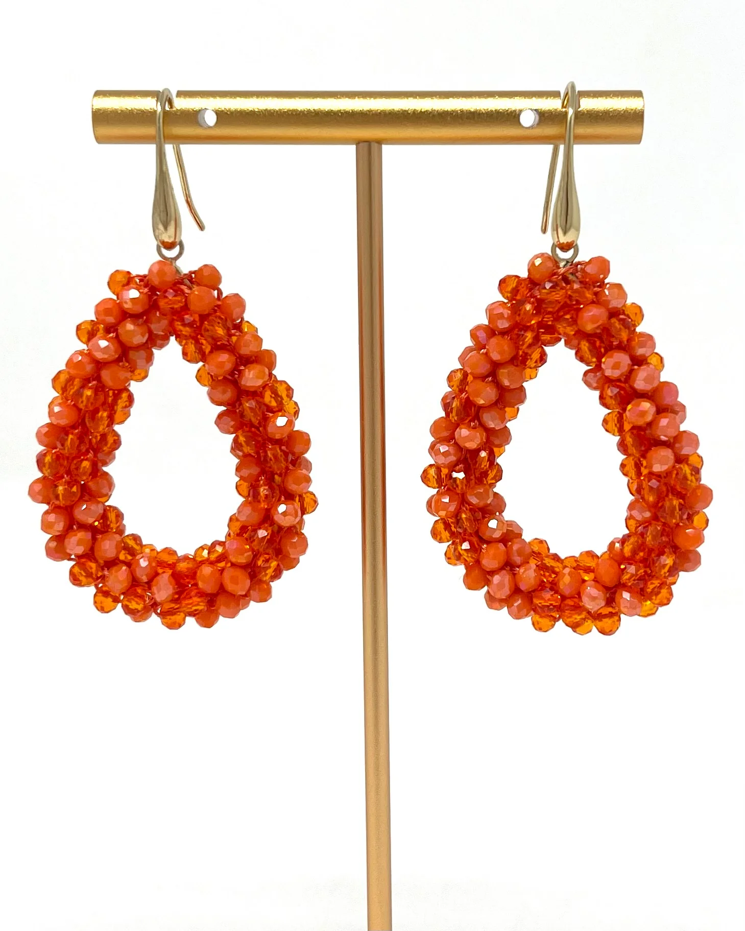 Pendientes Fiona naranja