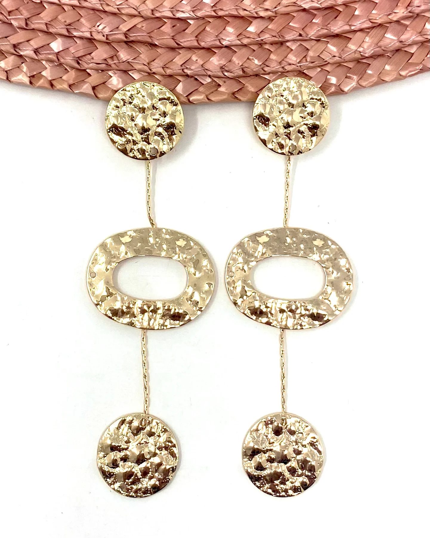 Pendientes Linares dorado - Image 3
