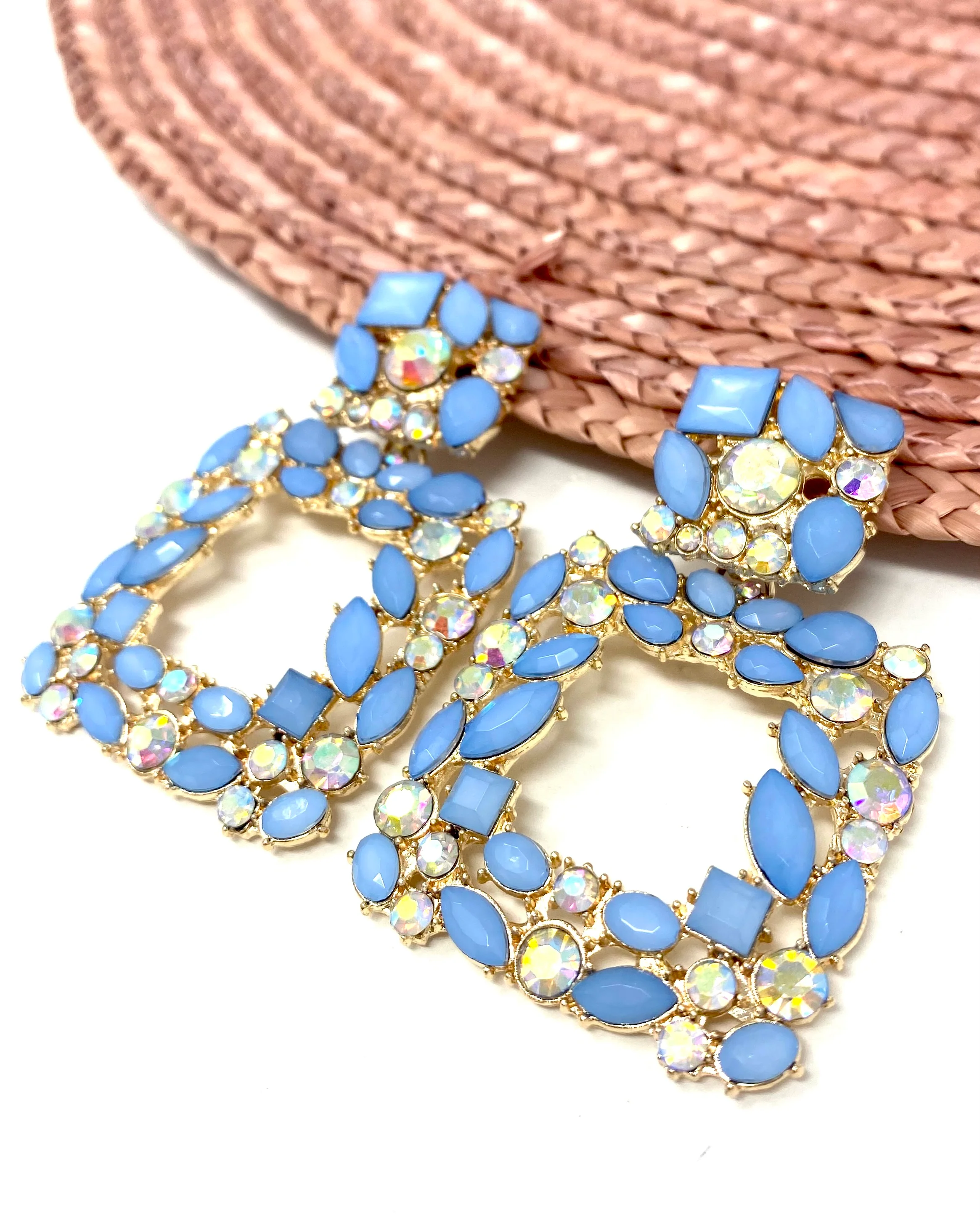 Pendientes Rubí Azul - Image 2