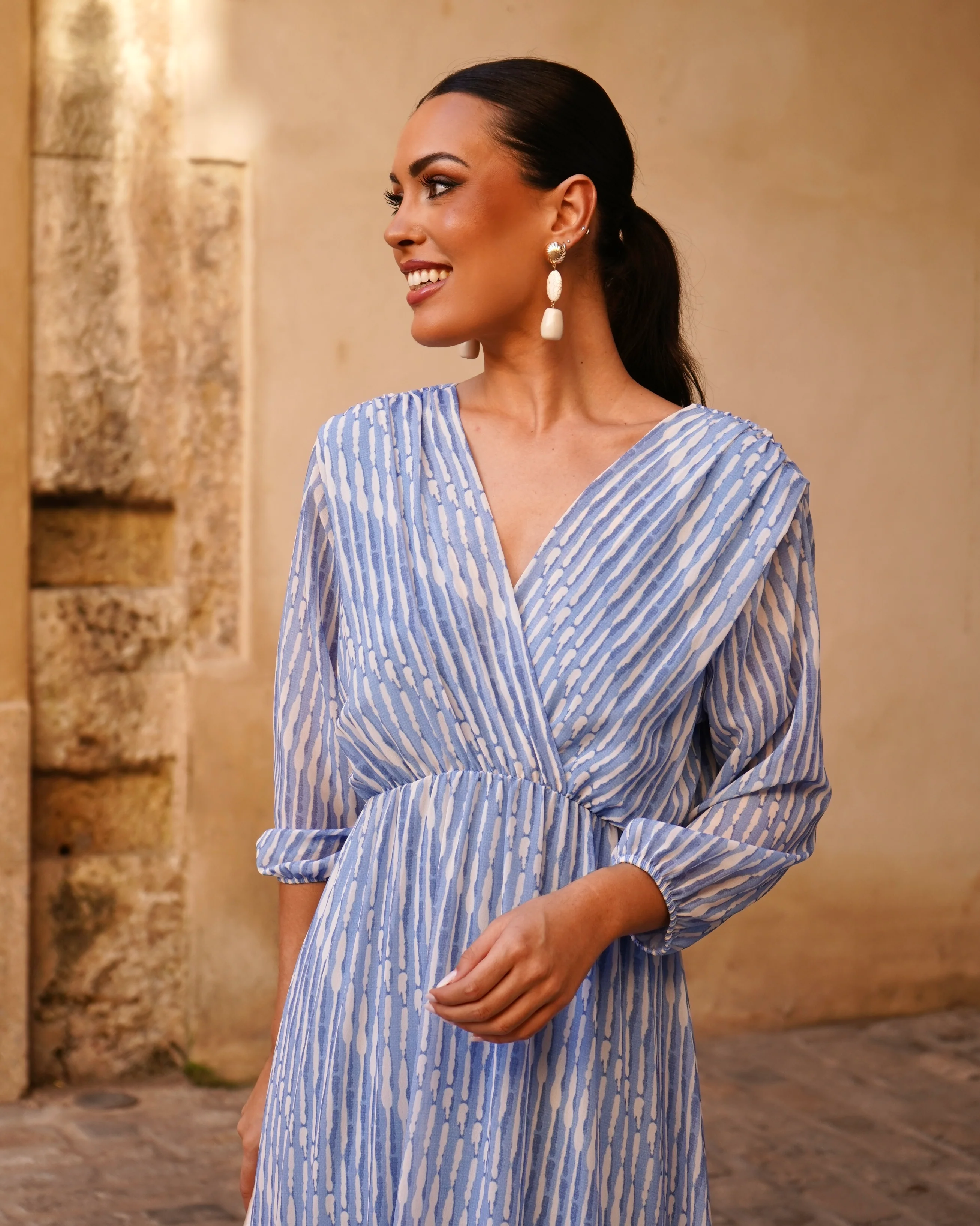 Vestido Belén Azul - Image 4