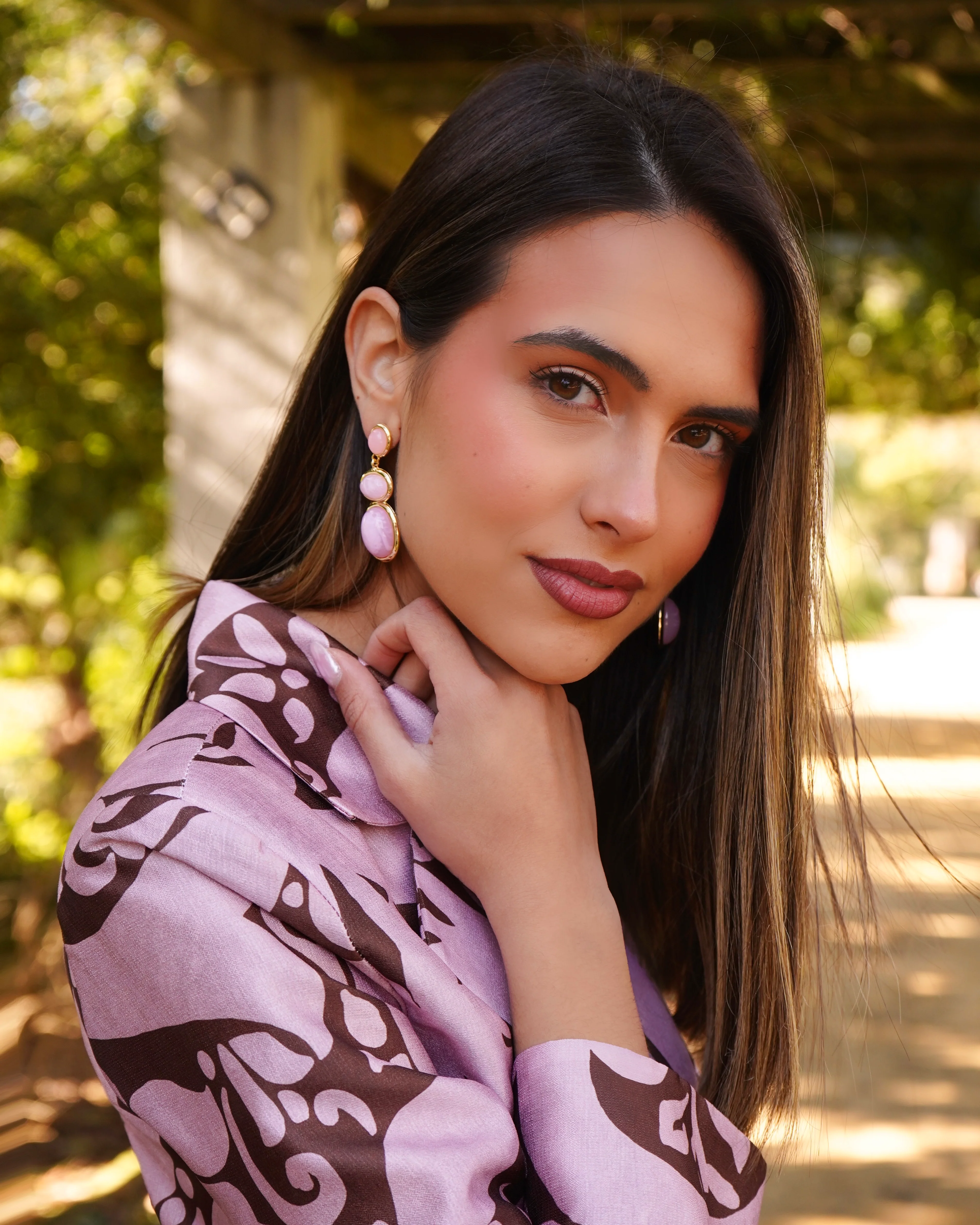 Traje Sevilla rosa/chocolate - Image 7