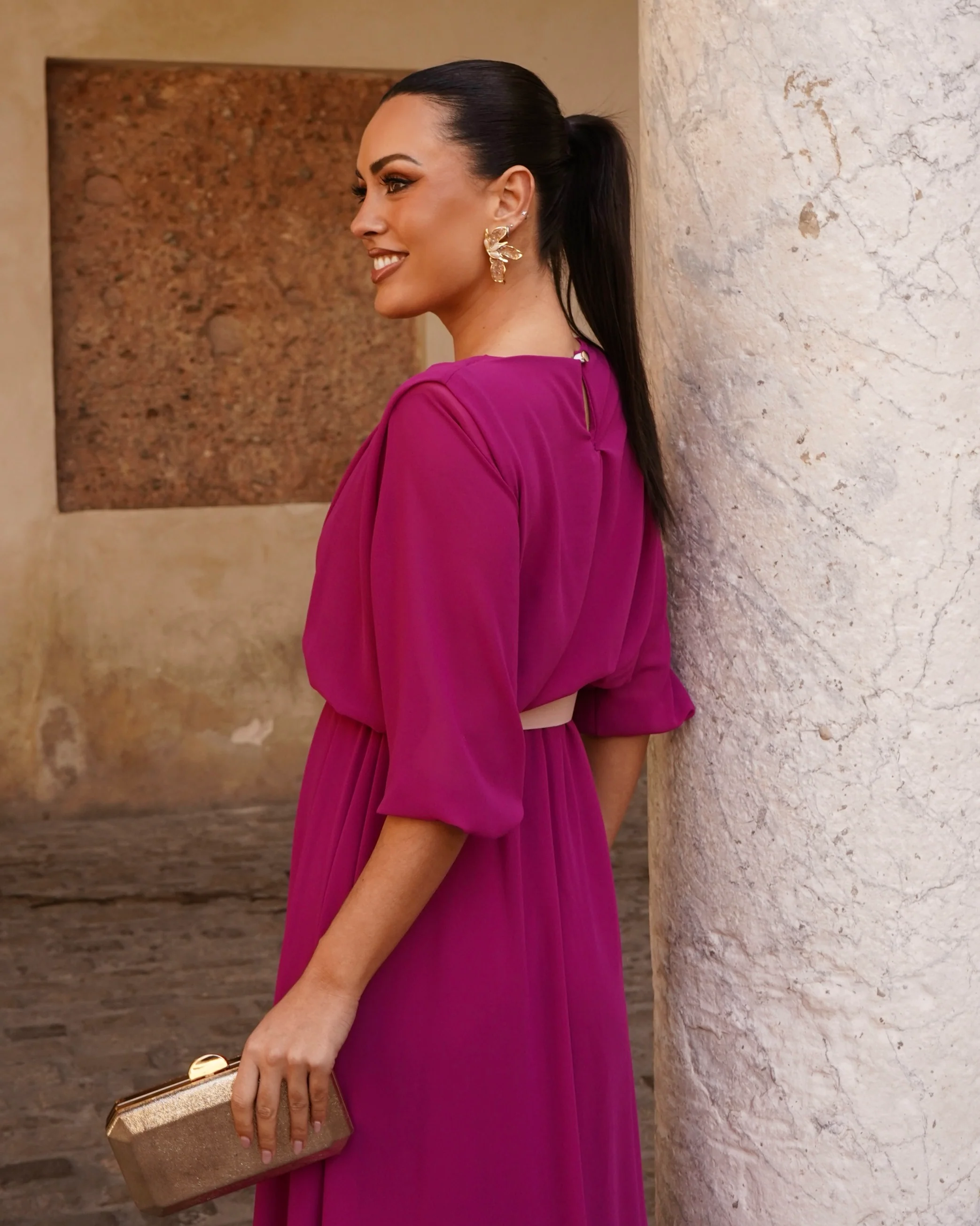Vestido Adriana Buganvilla - Image 5