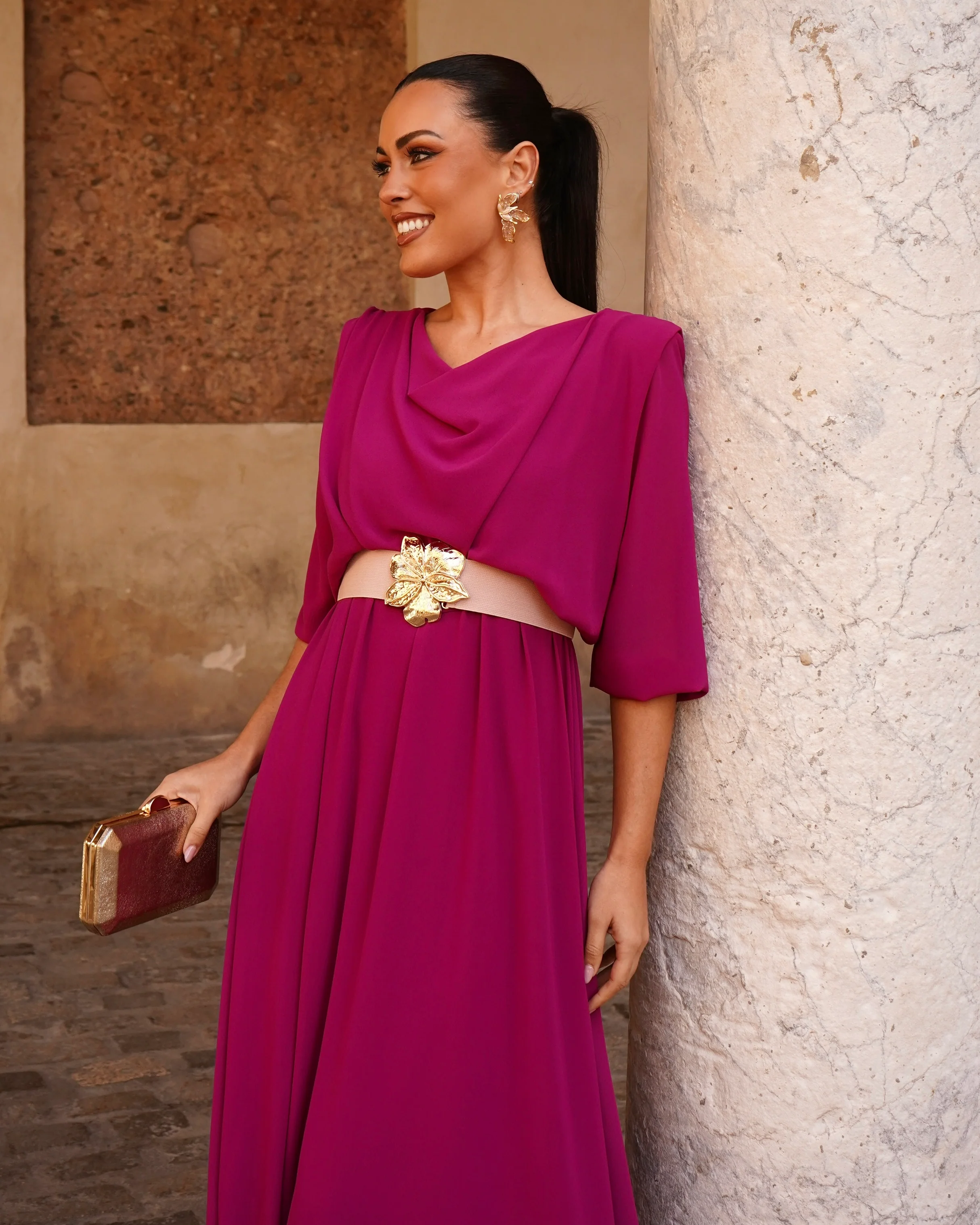 Vestido Adriana Buganvilla - Image 6