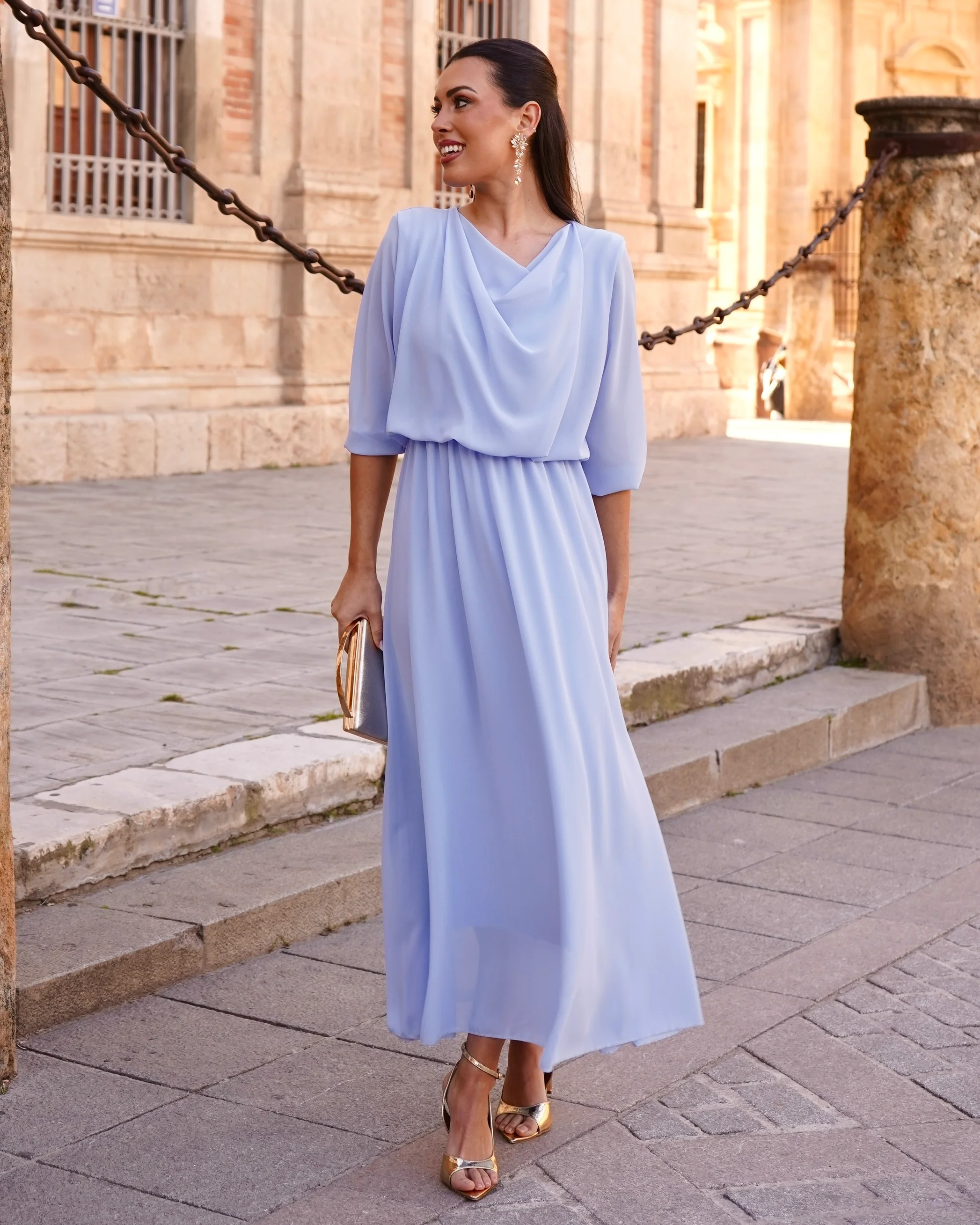 Vestido Adriana Celeste