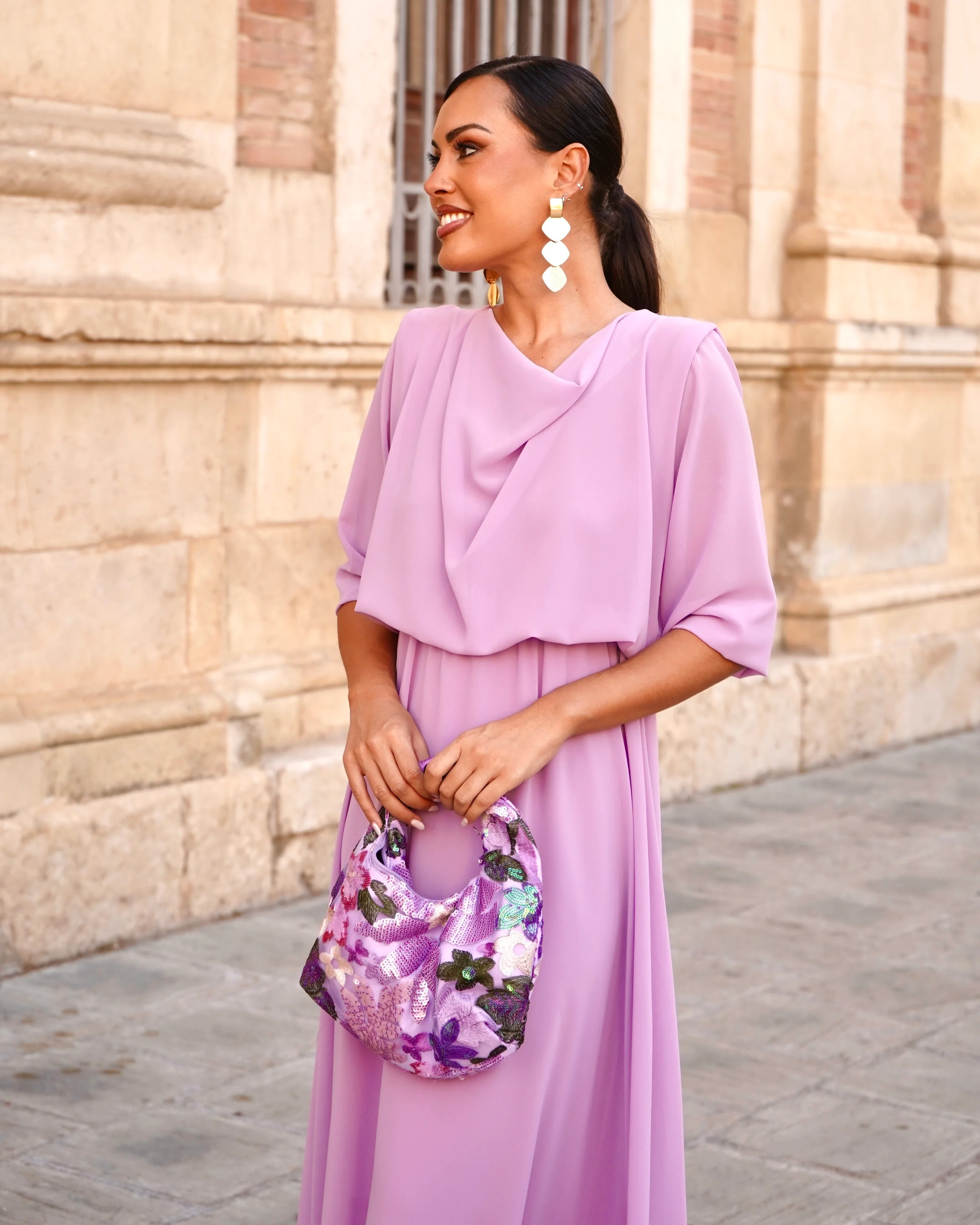 Vestido Adriana Malva - Image 2