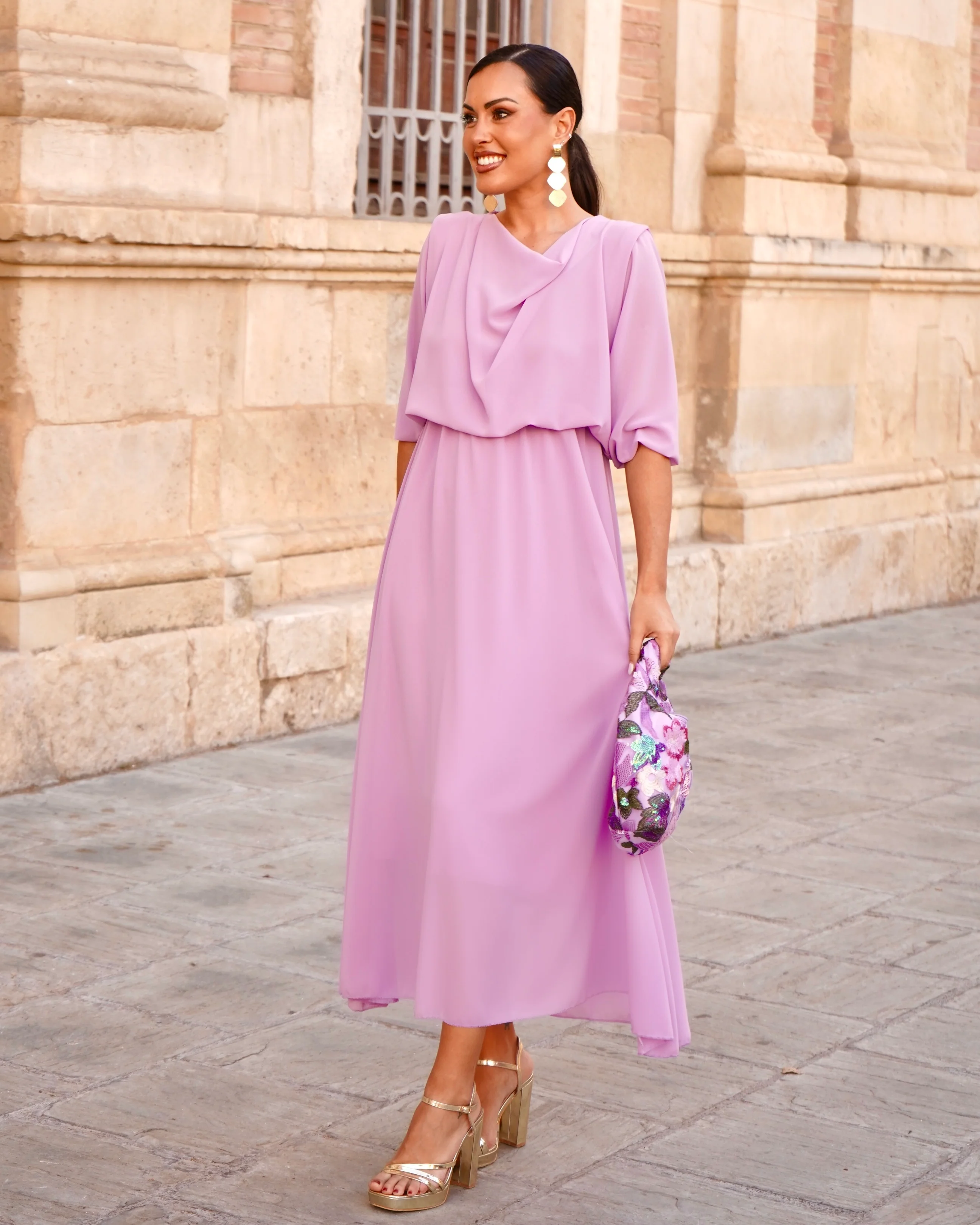 Vestido Adriana Malva - Image 4