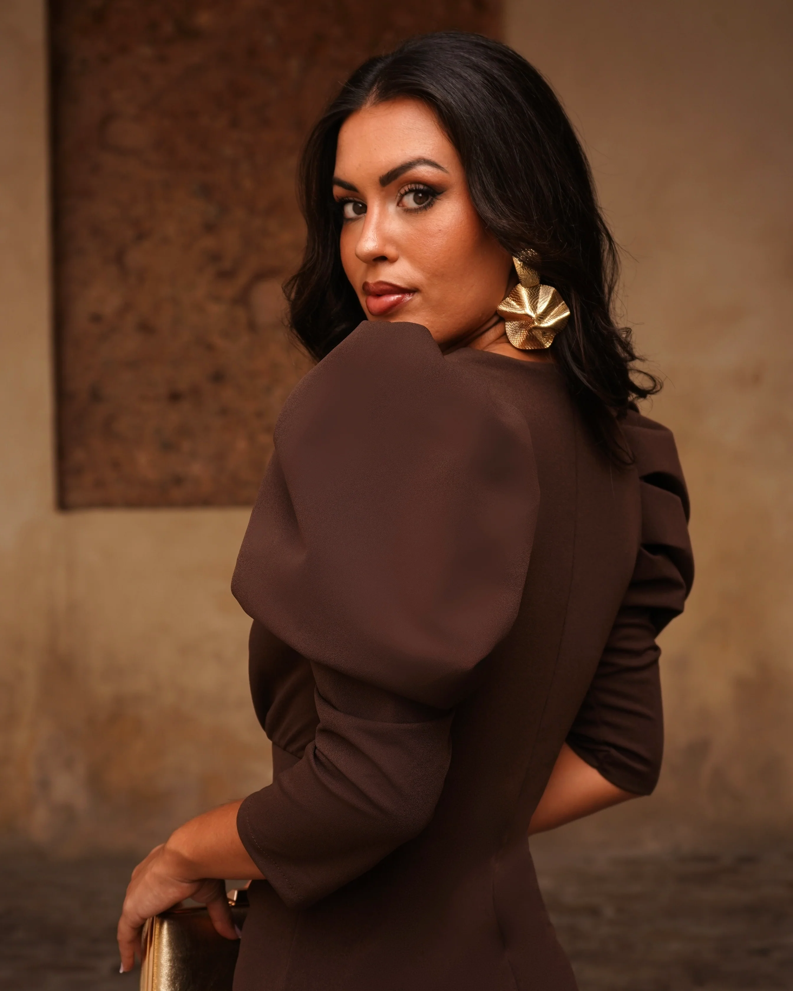 Vestido Adrielle Chocolate - Image 4