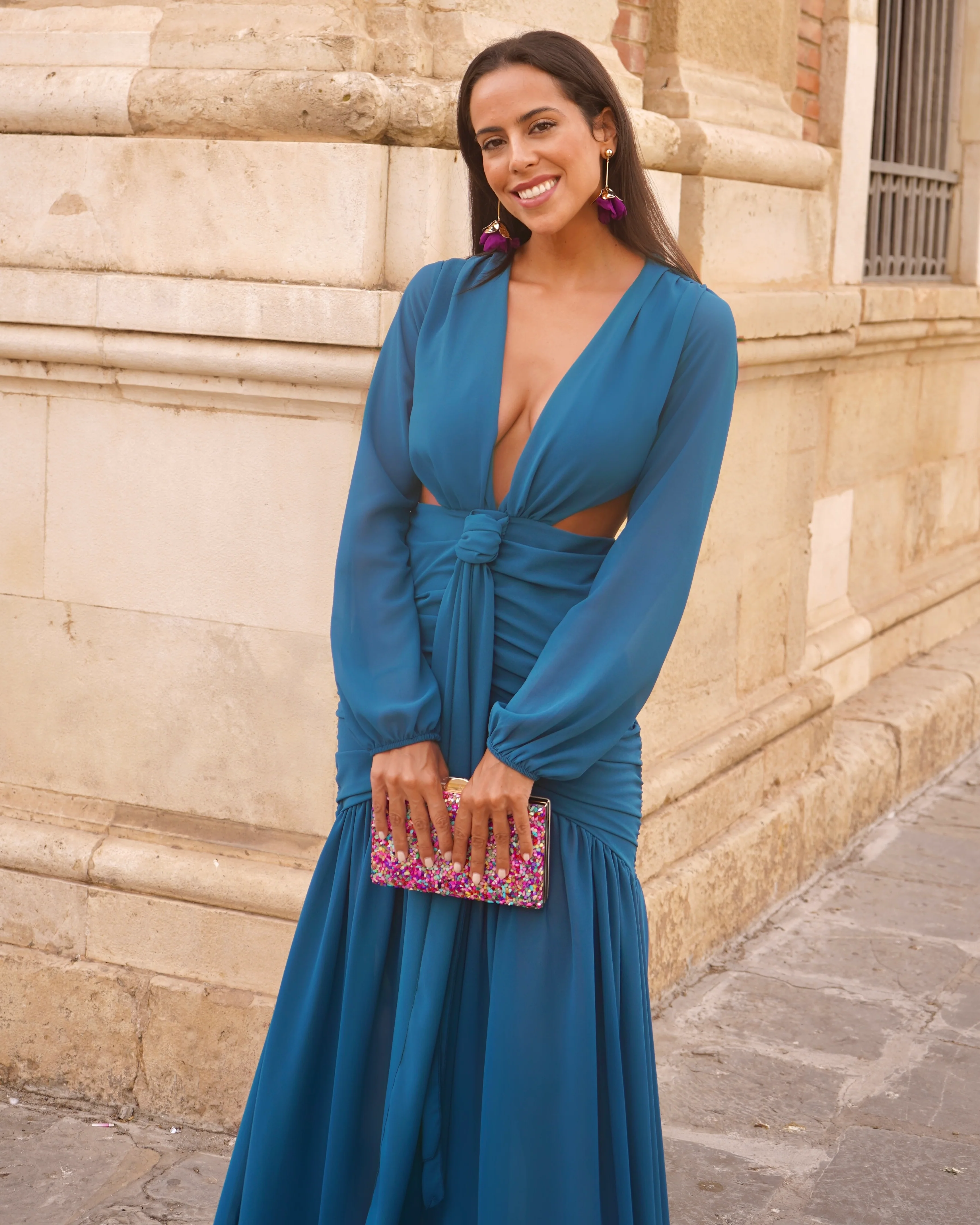 Vestido Cardie Azulado