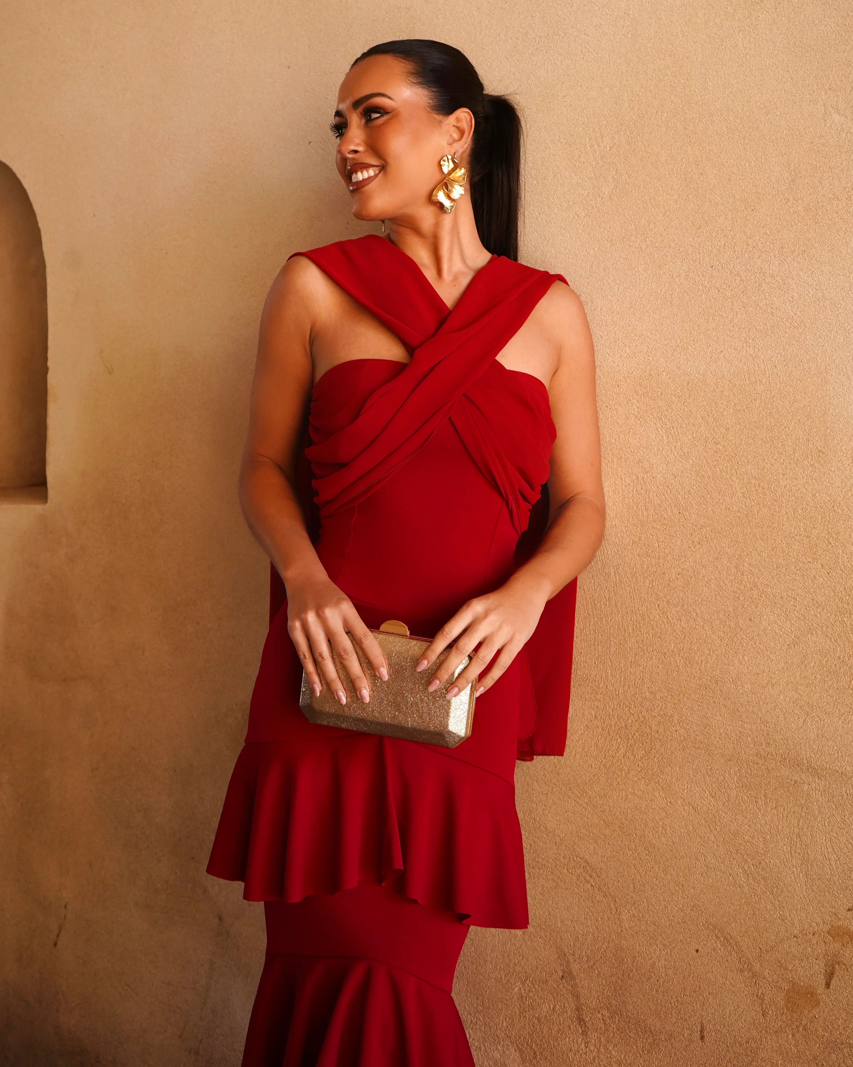 Vestido Aitana rojo - Image 5