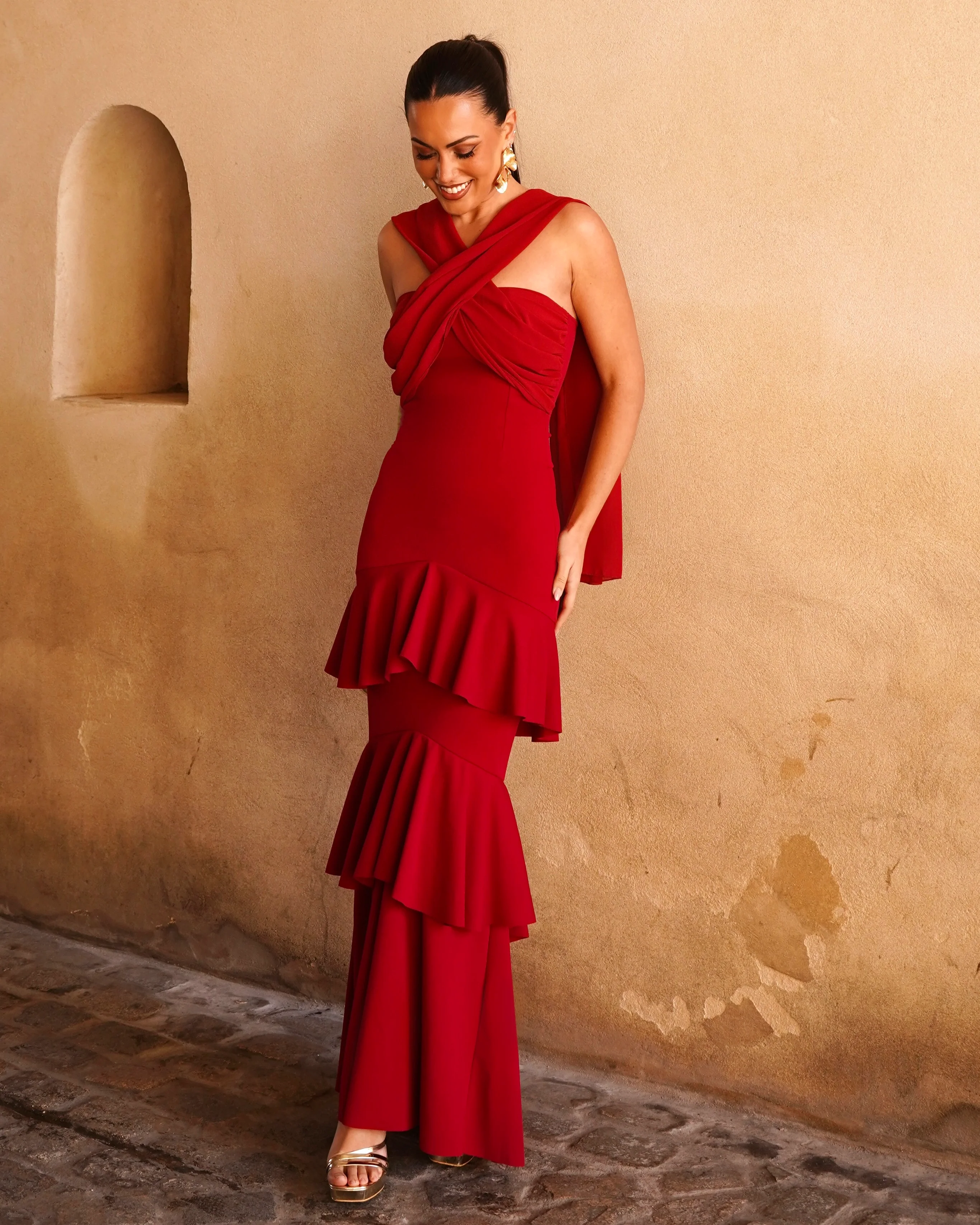 Vestido Aitana rojo - Image 6