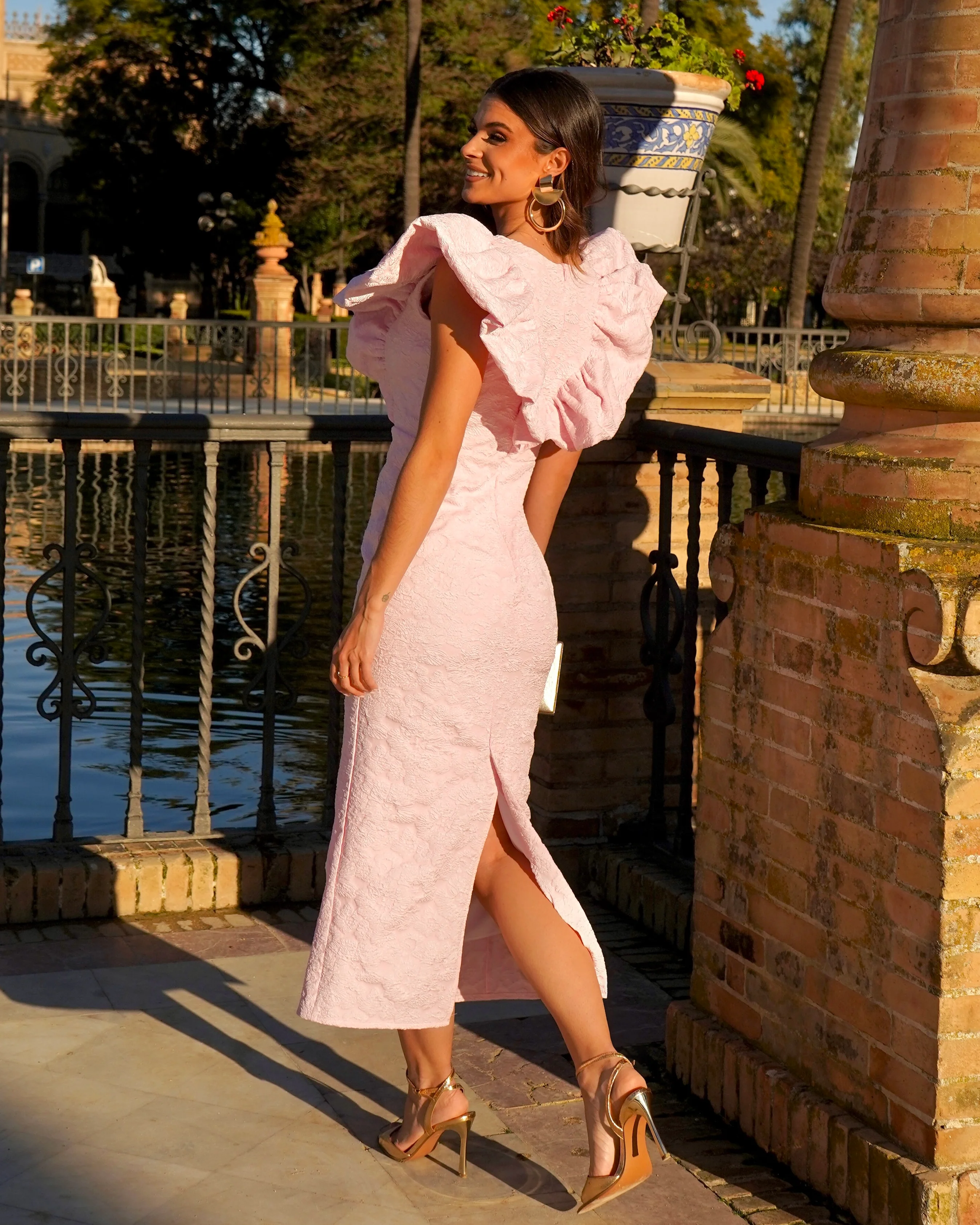 Vestido Altamira Rosa - Image 3