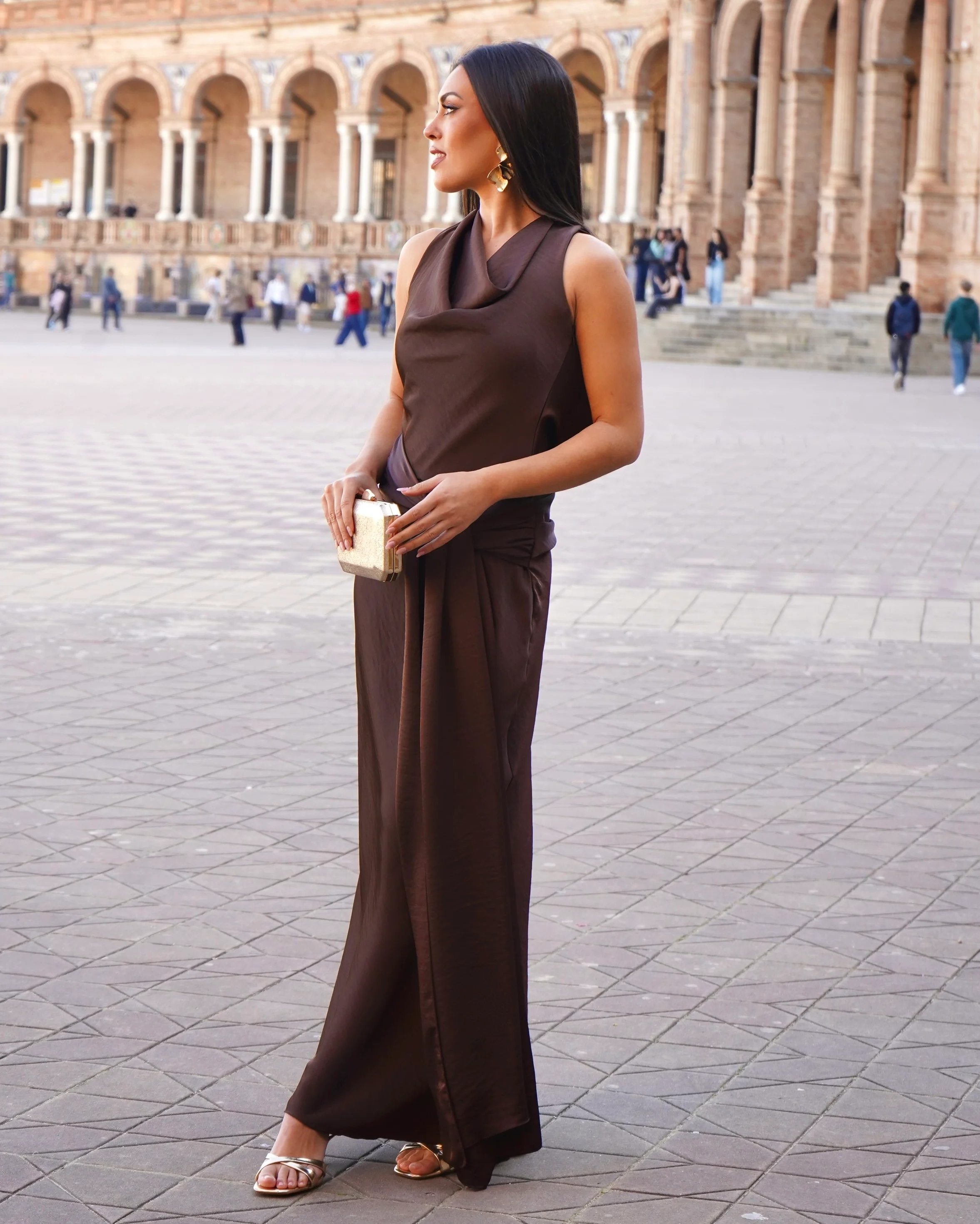 Vestido Banús Chocolate - Image 6
