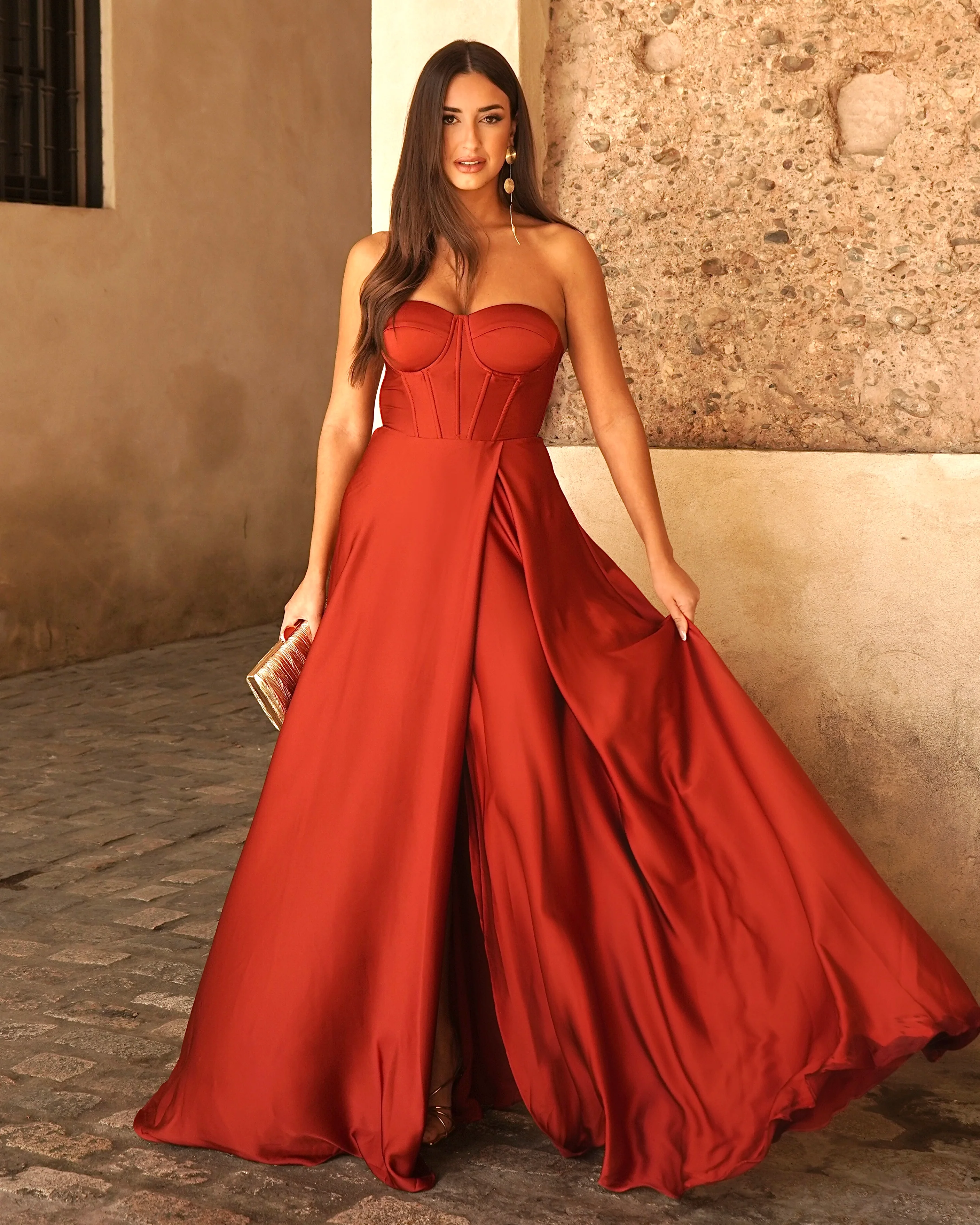 Vestido Begoña Teja - Image 2