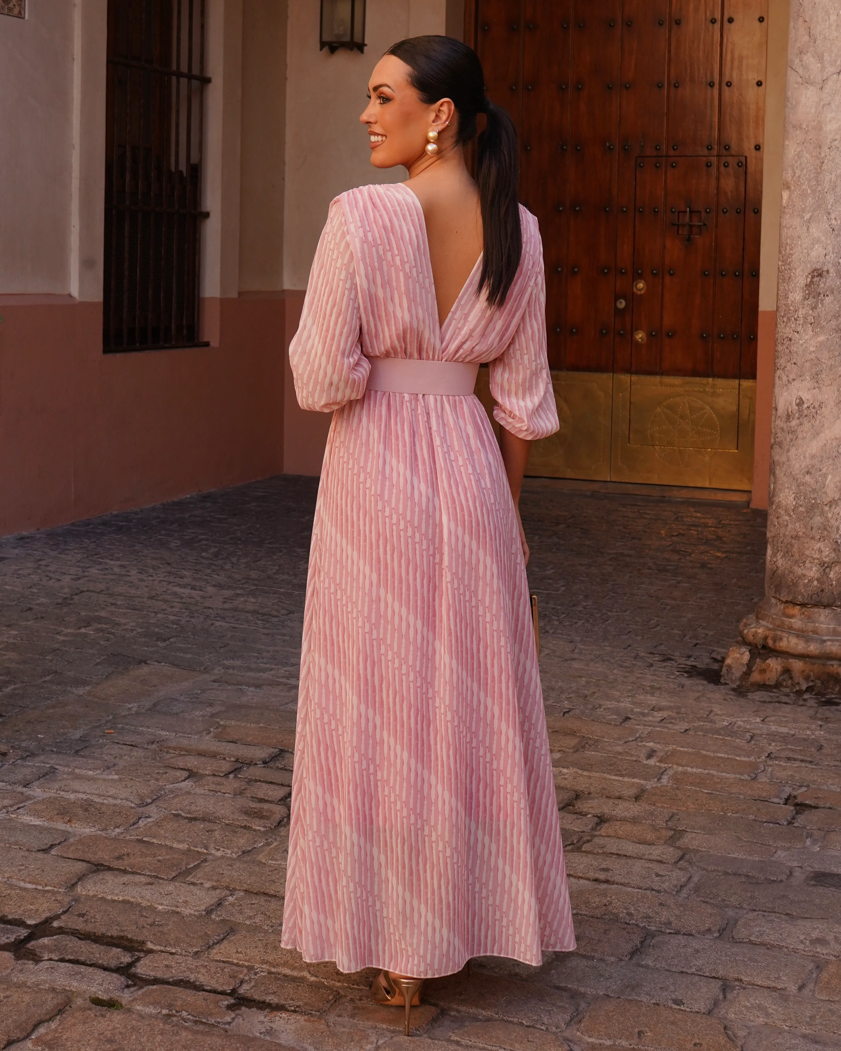 Vestido Belén rosa - Image 4