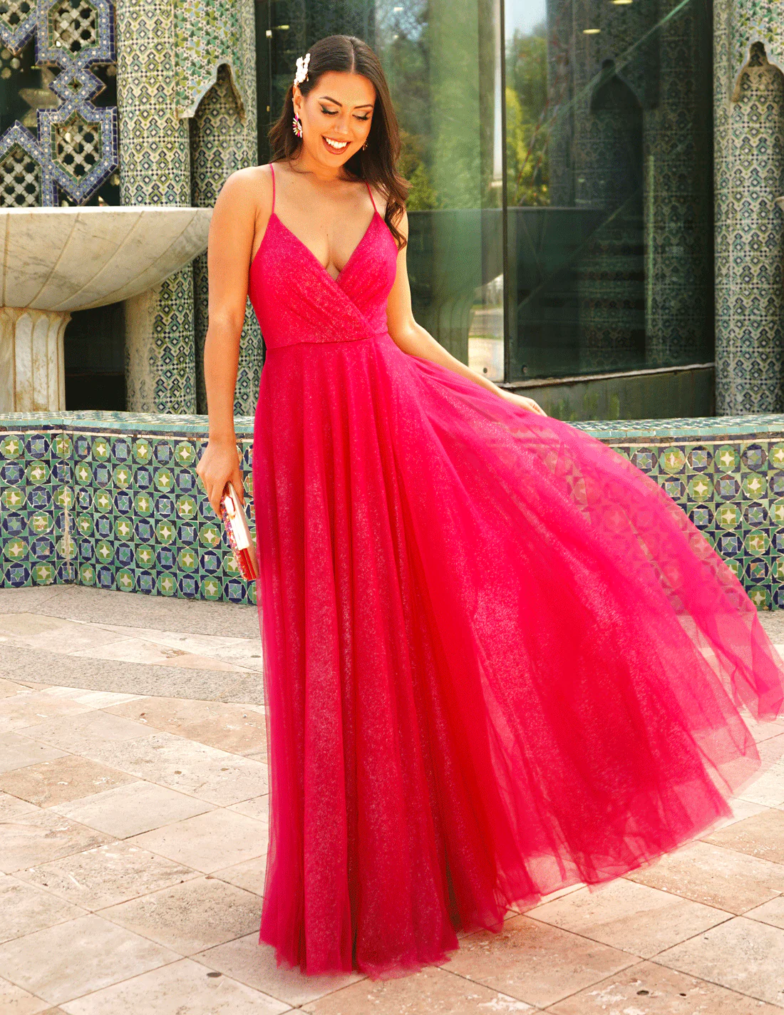 Vestido Bianca Fucsia - Image 10