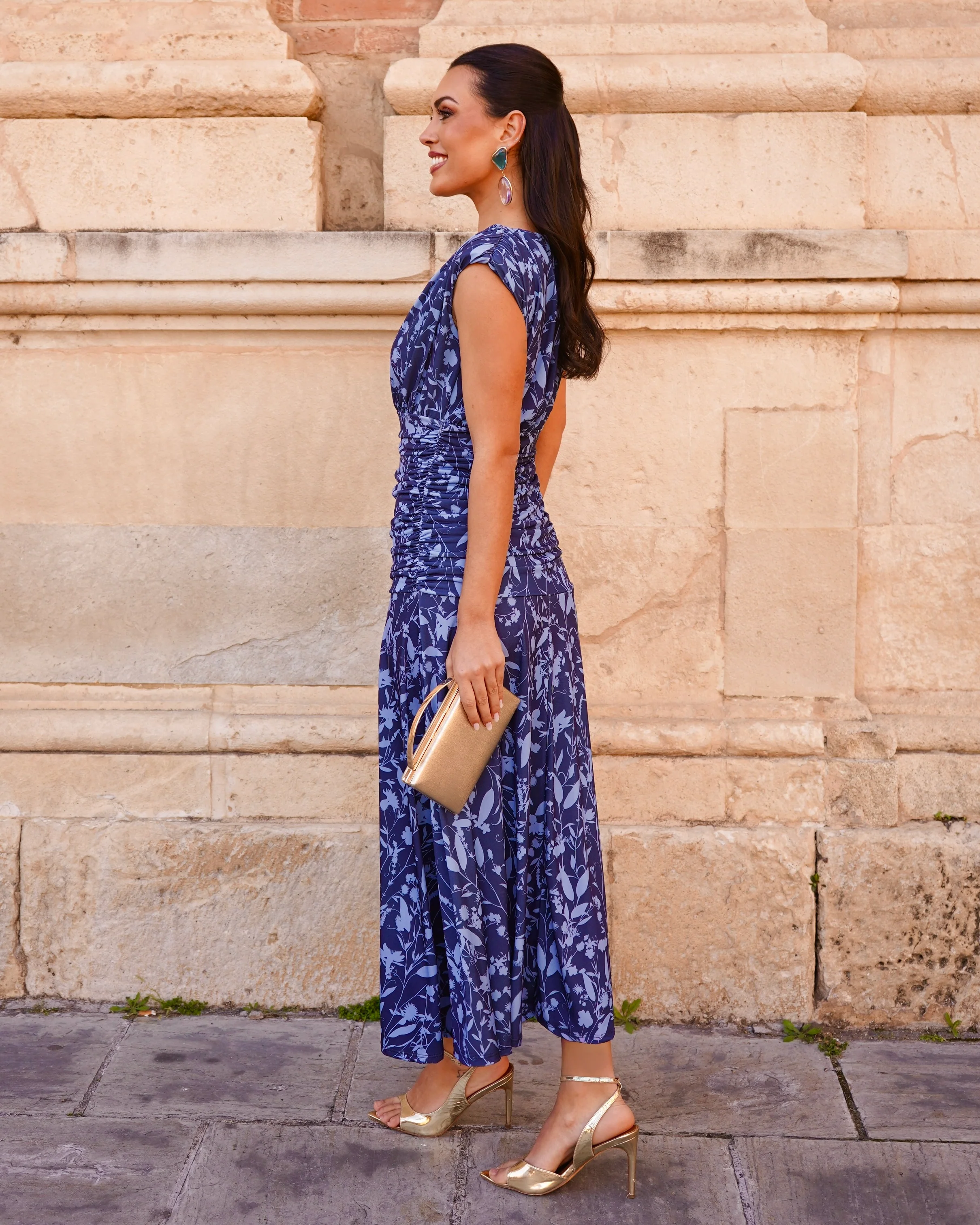 Vestido Camelia Azul - Image 3