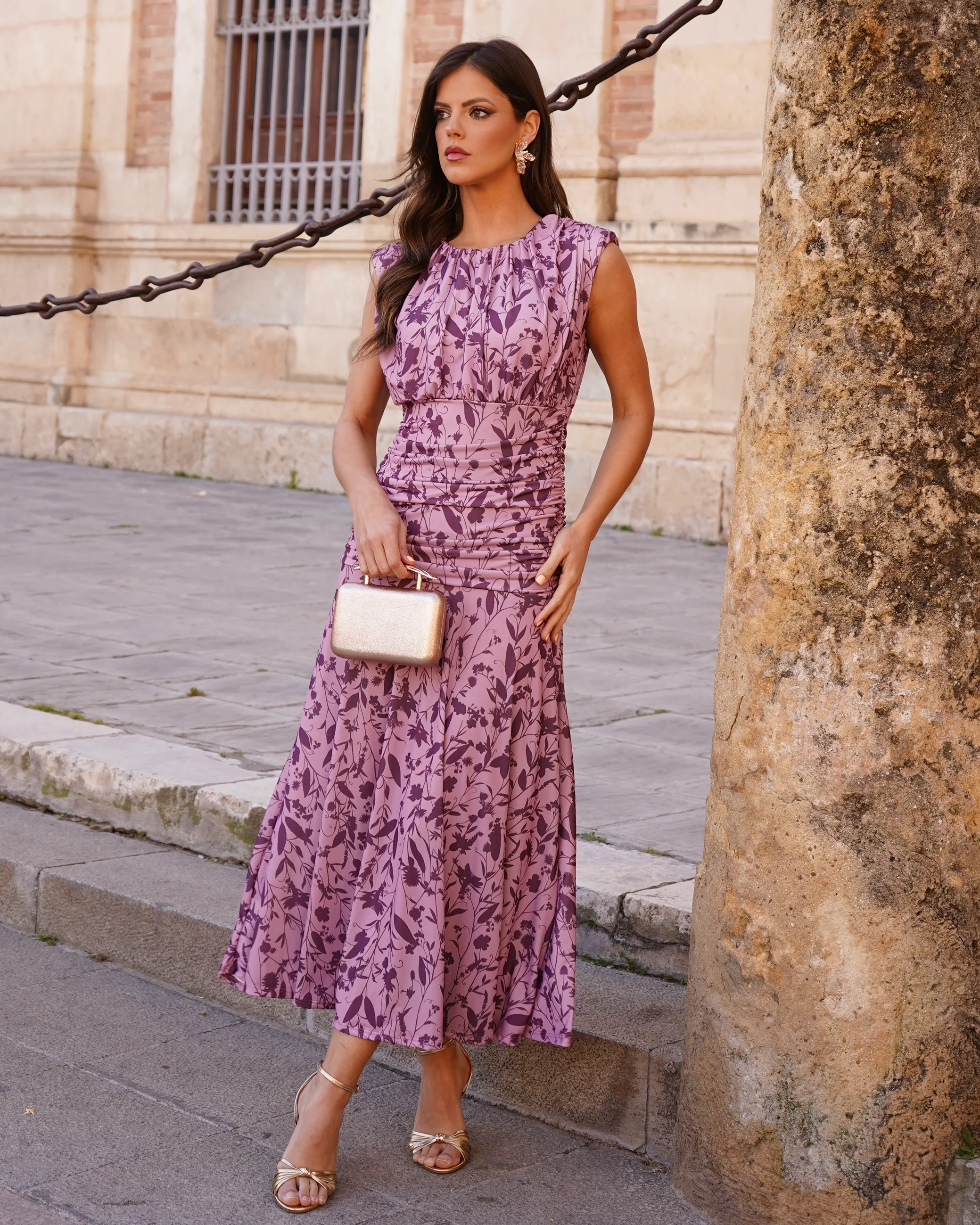 Vestido Camelia Rosa - Image 4