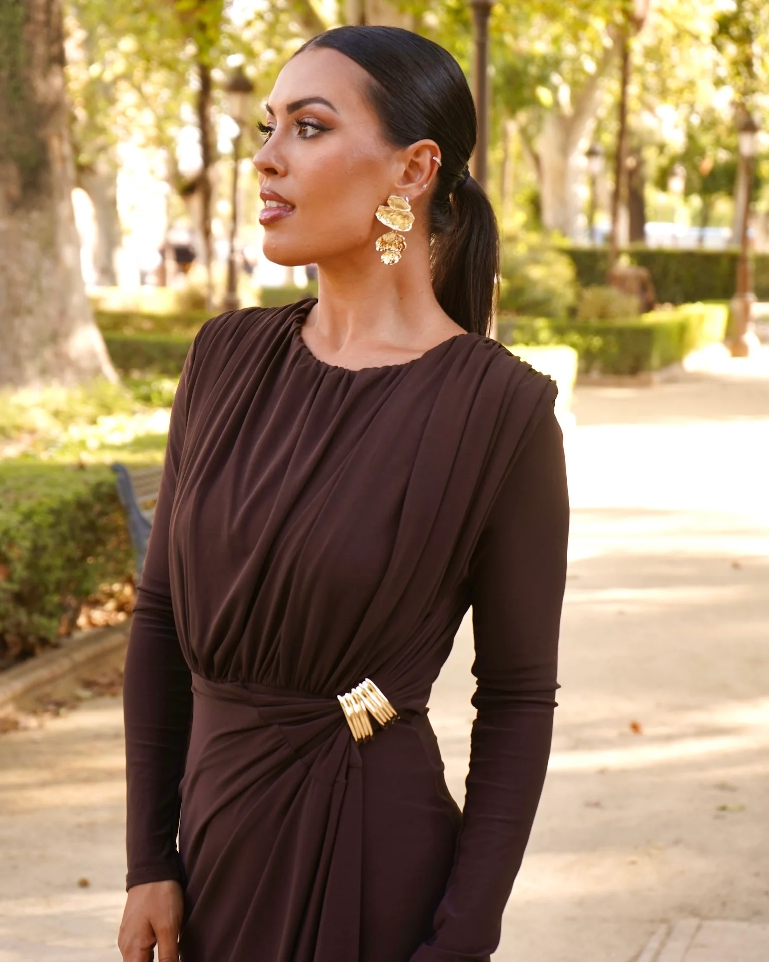 Vestido Carola Chocolate - Image 4