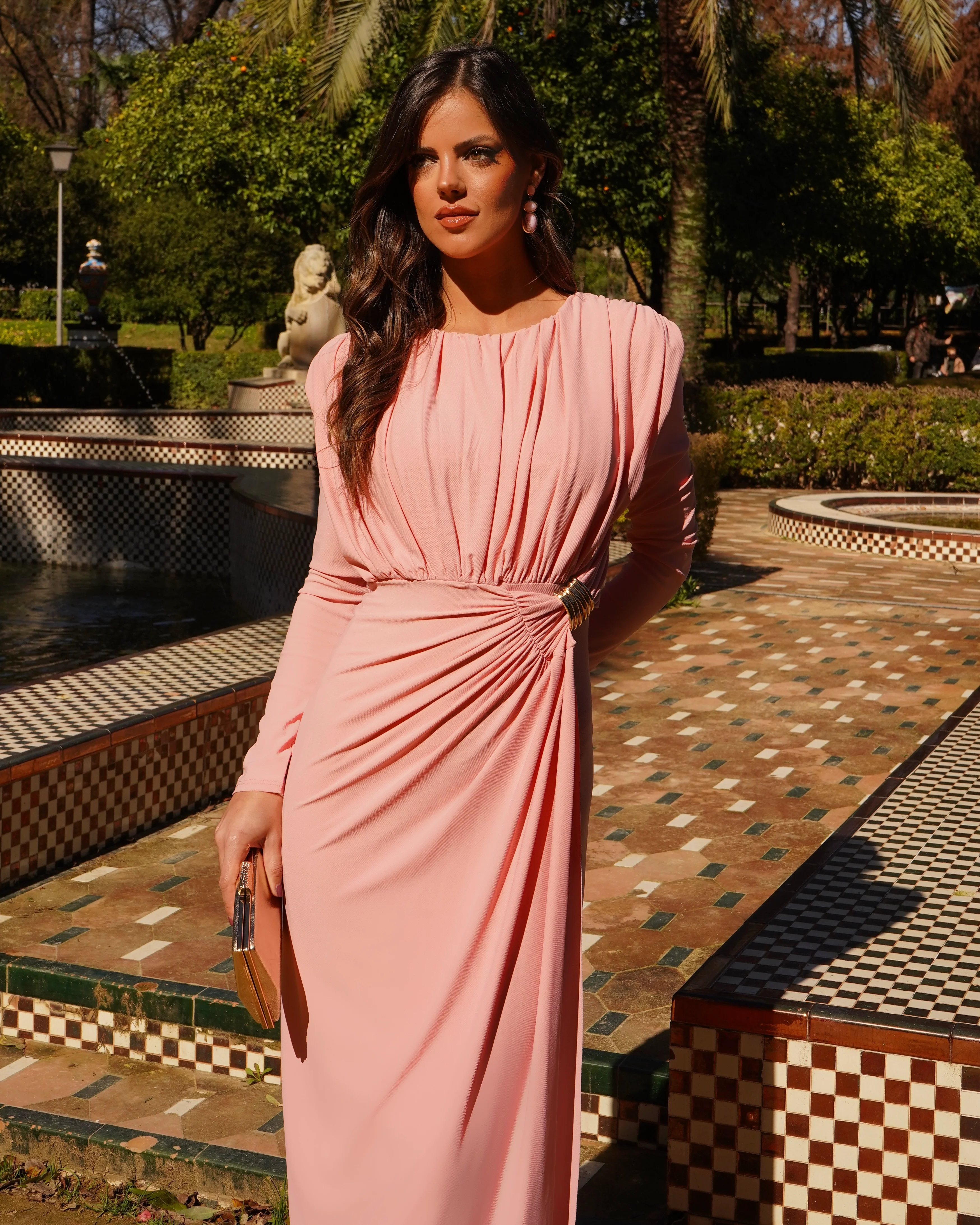 Vestido Carola Rosa - Image 2
