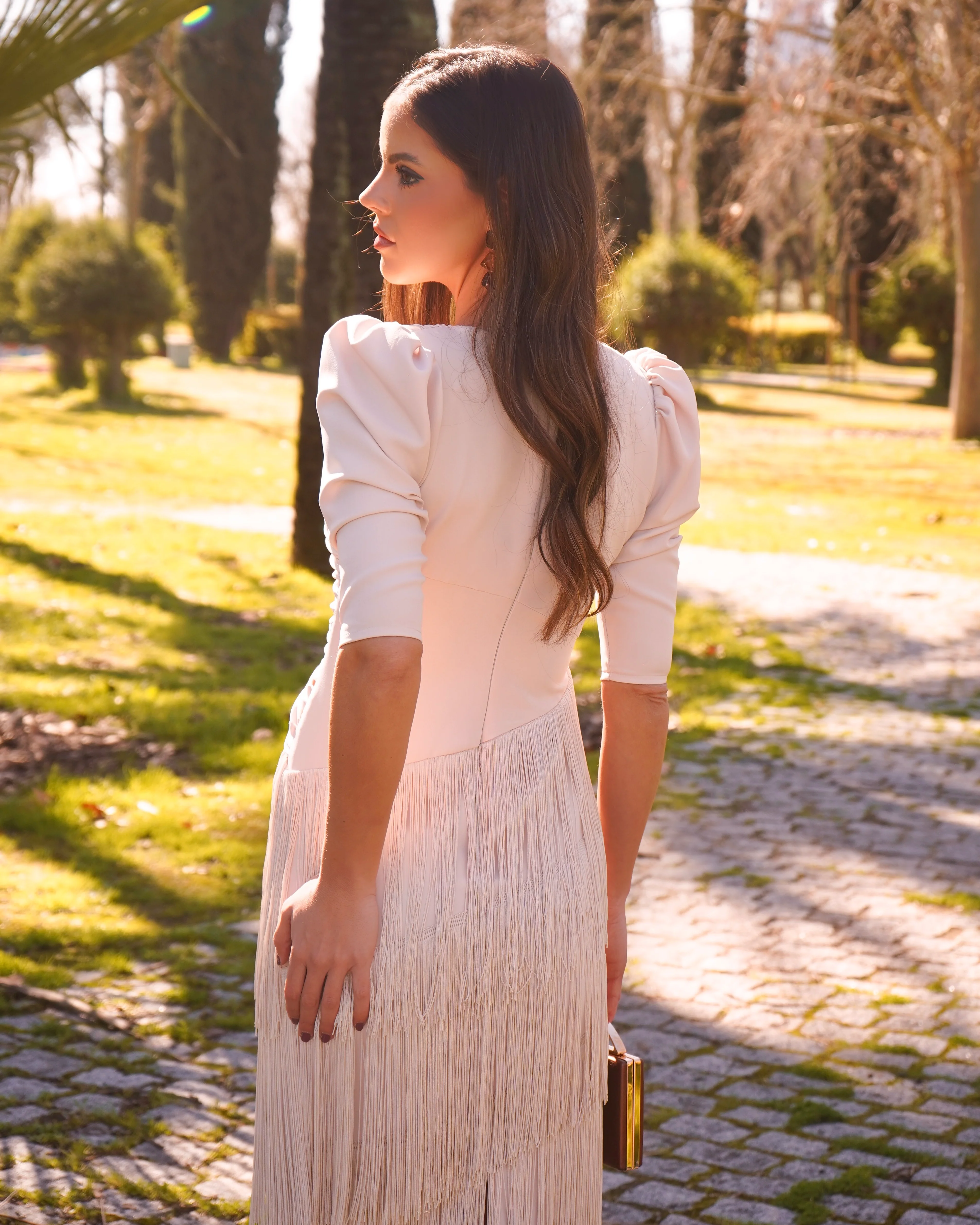 Vestido Cartuja Beige - Image 4