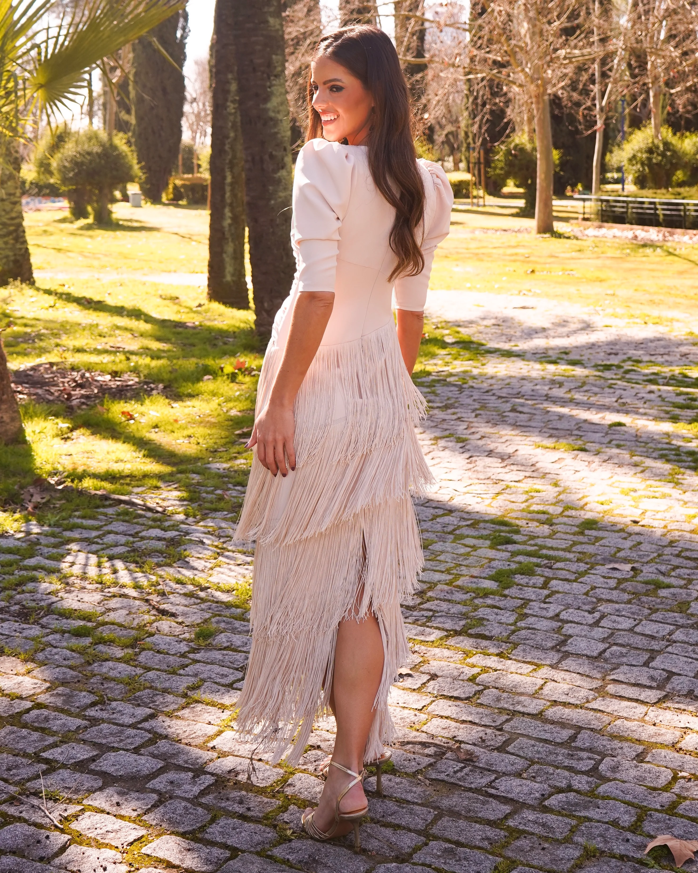 Vestido Cartuja Beige - Image 5