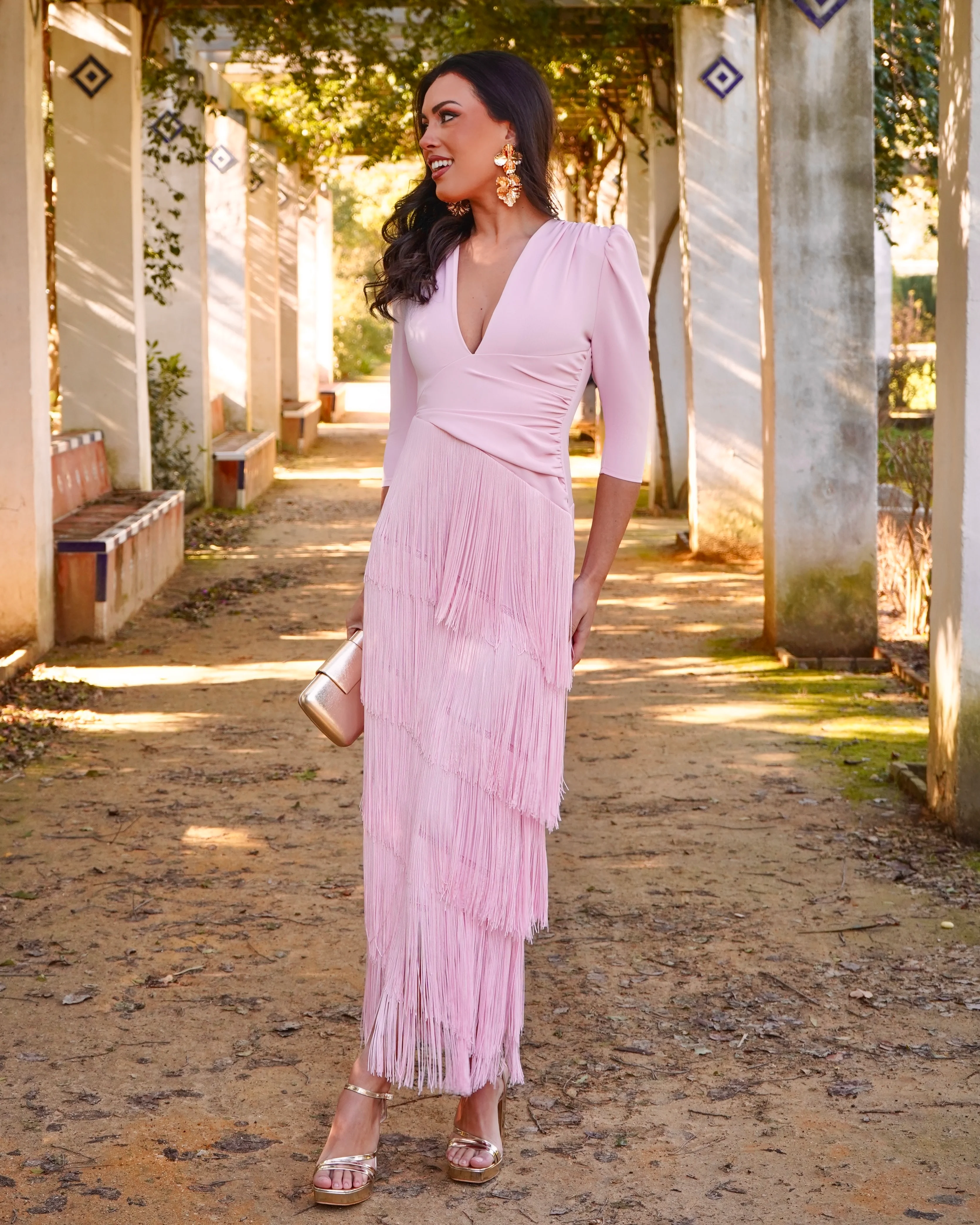 Vestido Cartuja Rosa - Image 3