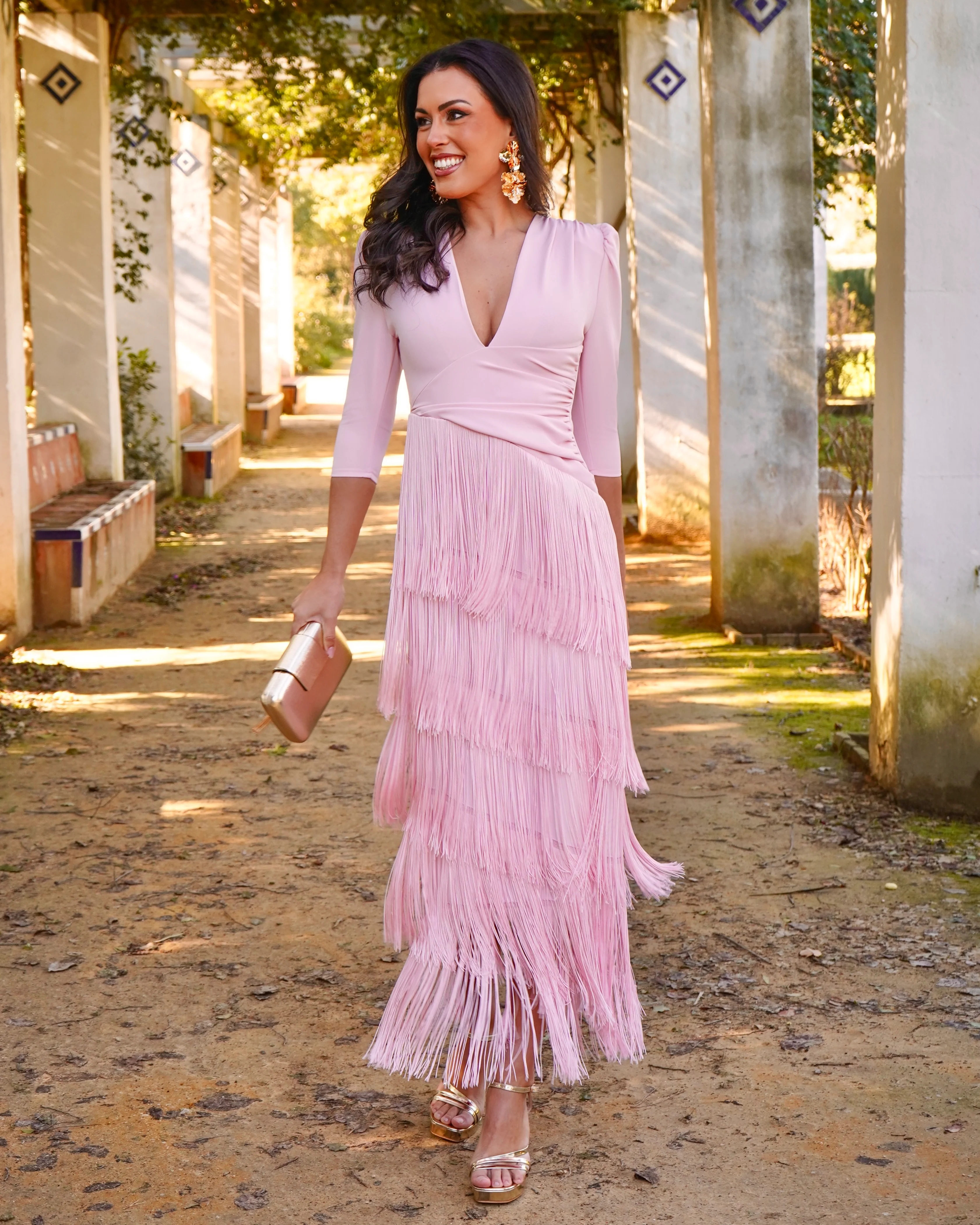 Vestido Cartuja Rosa - Image 4