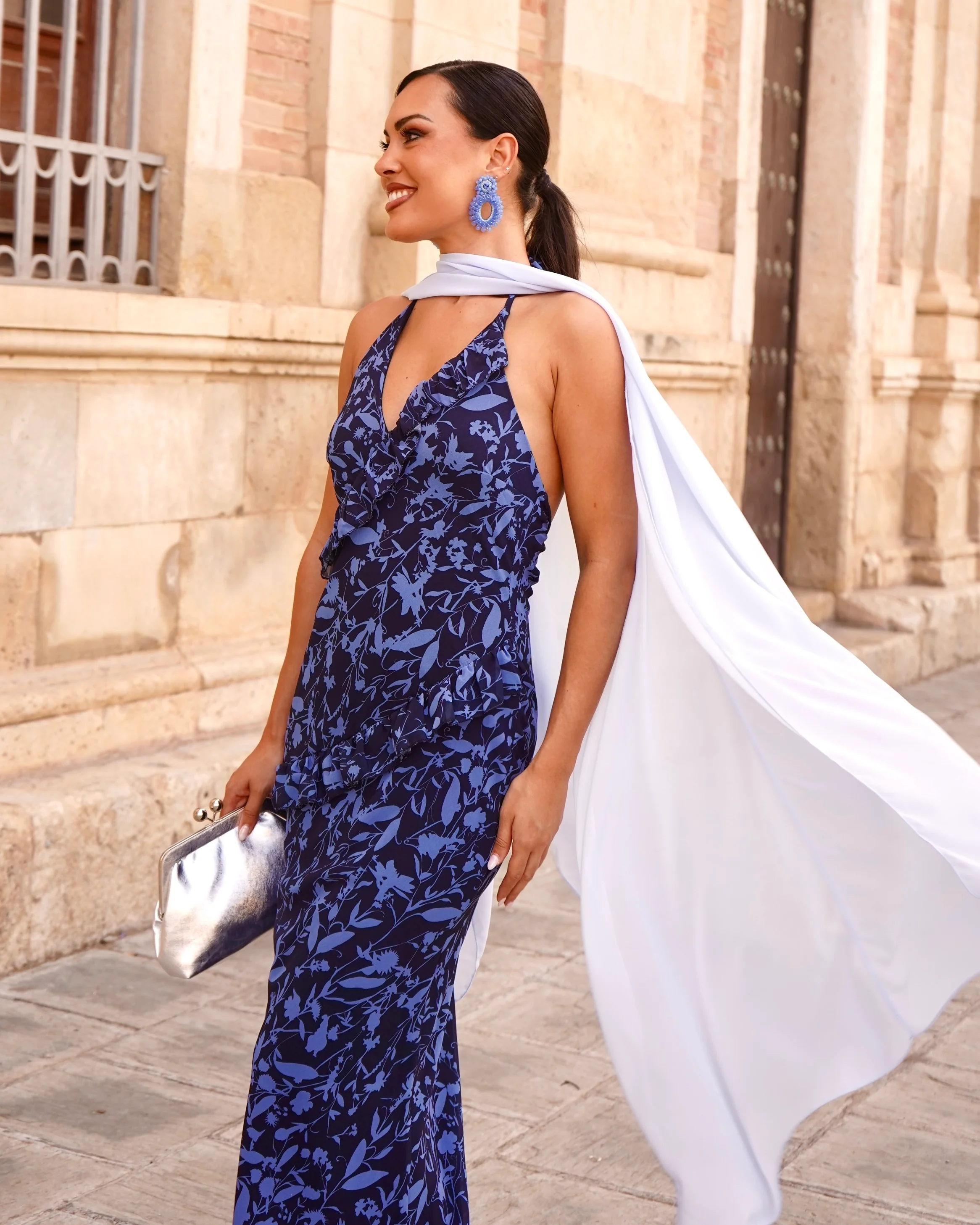 Vestido Chantal Azul