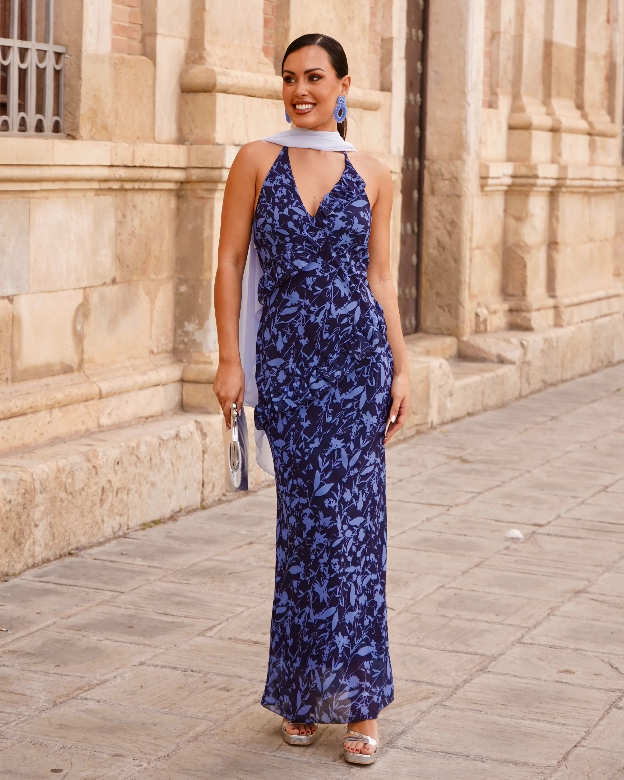 Vestido Chantal Azul - Image 2