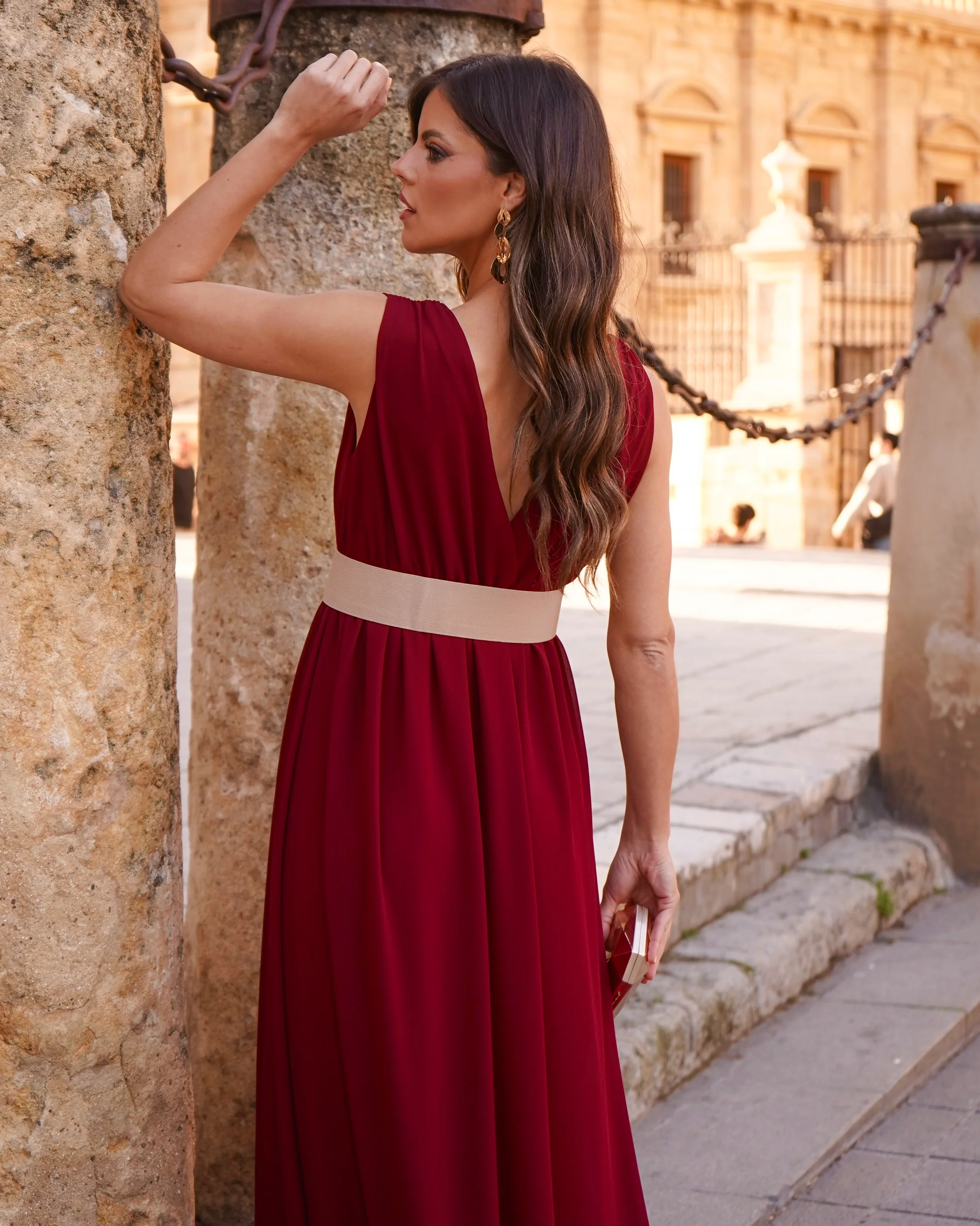 Vestido Clara Burdeos - Image 4