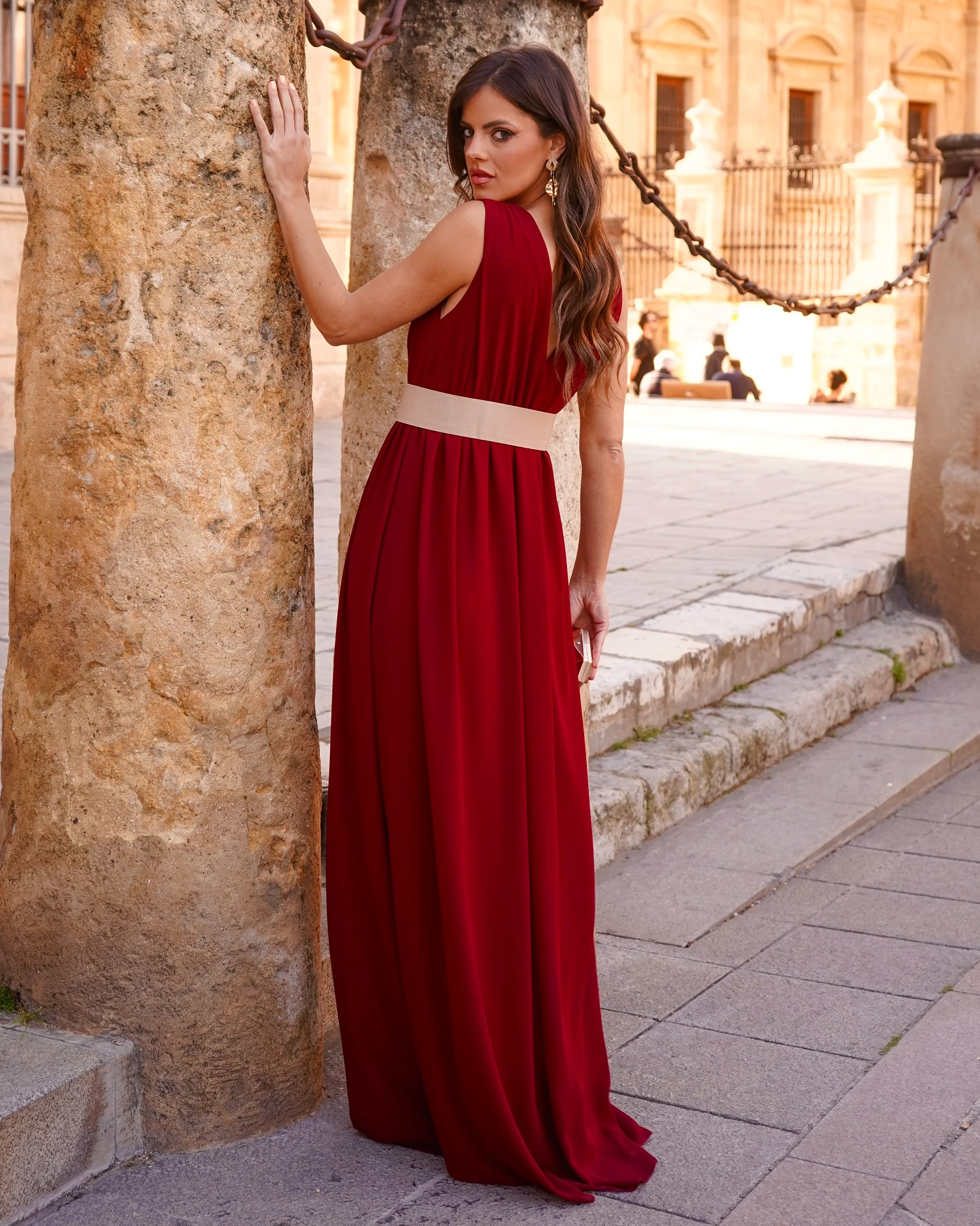 Vestido Clara Burdeos - Image 5