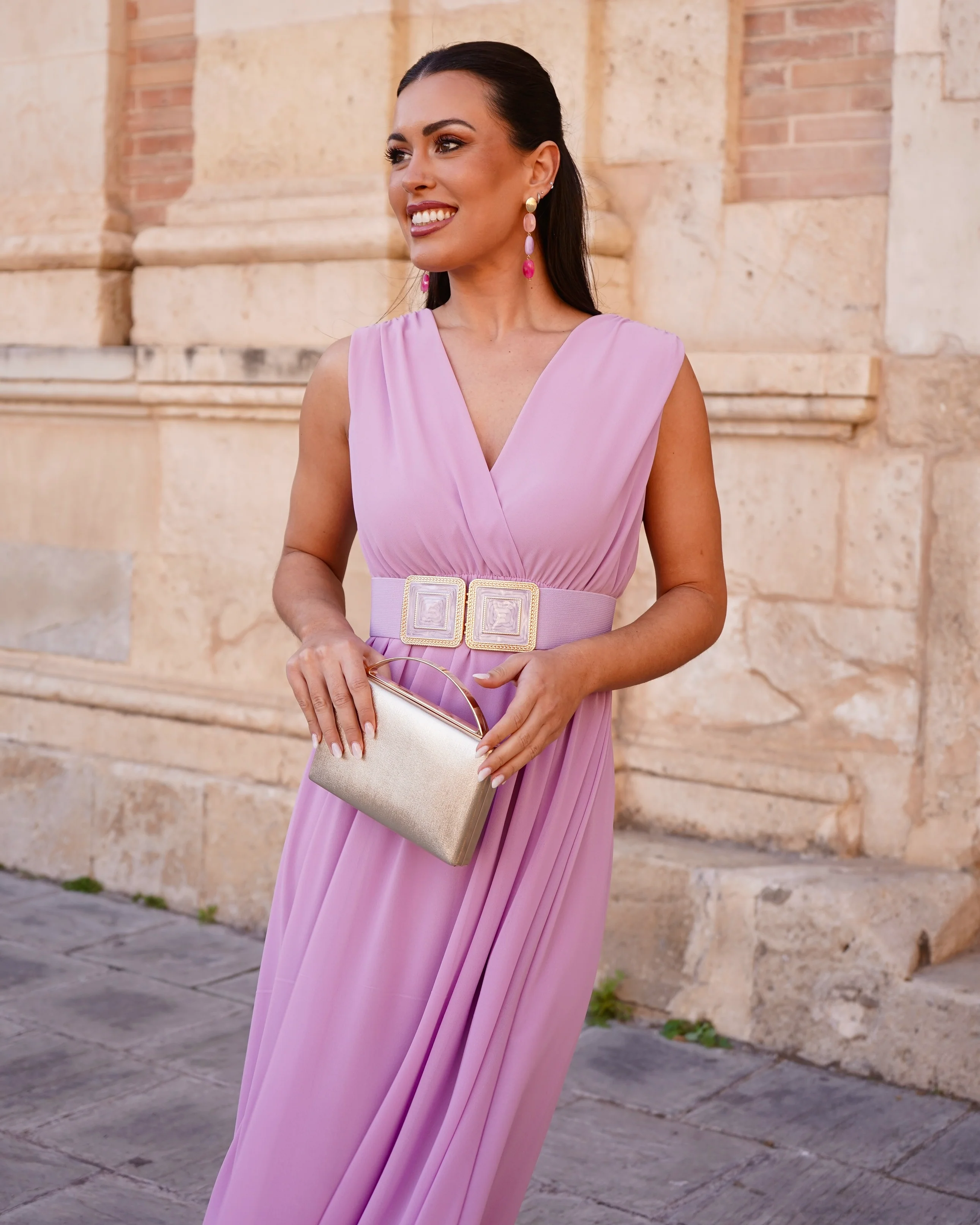 Vestido Clara Rosa - Image 4