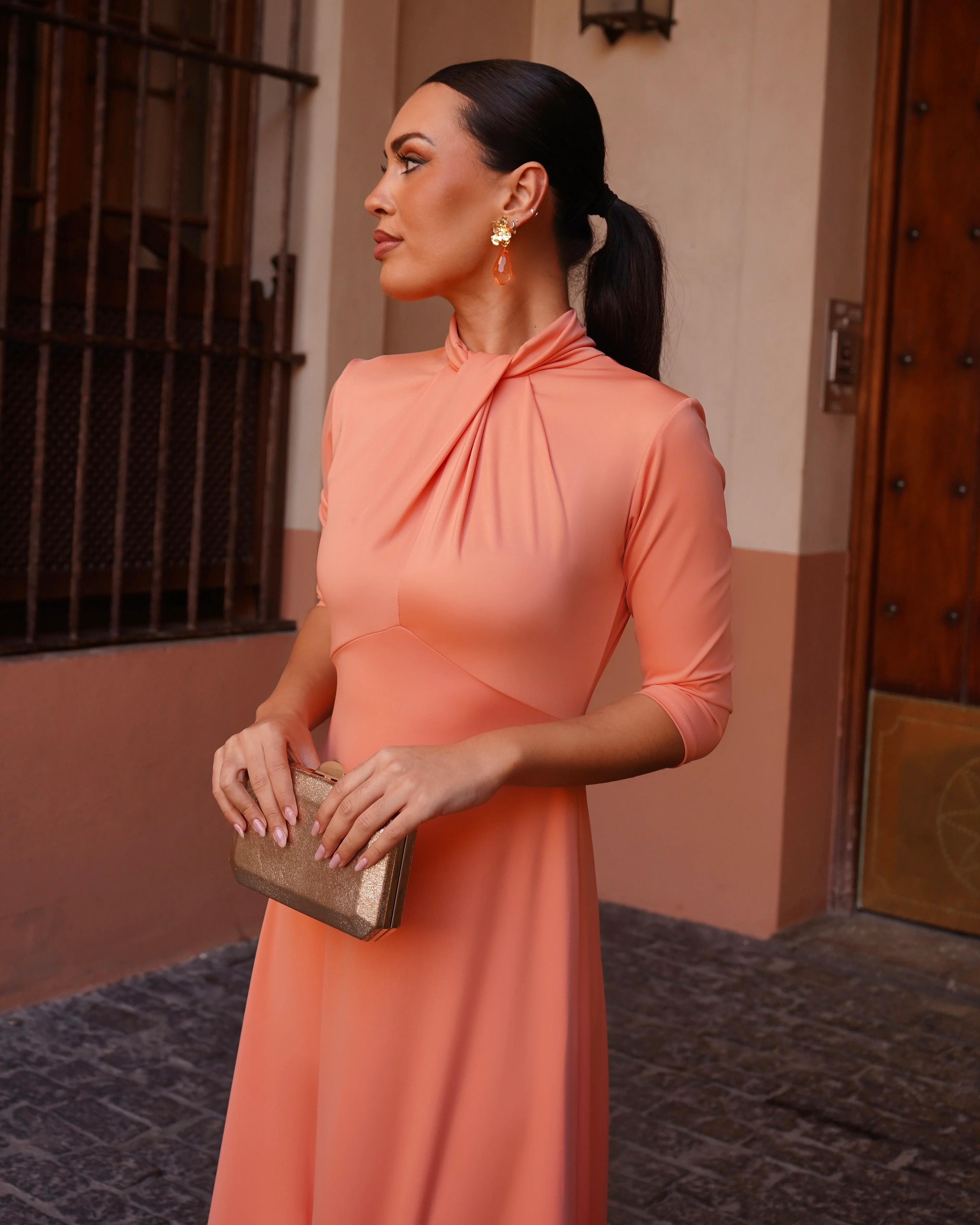 Vestido Sabrina Coral - Image 5