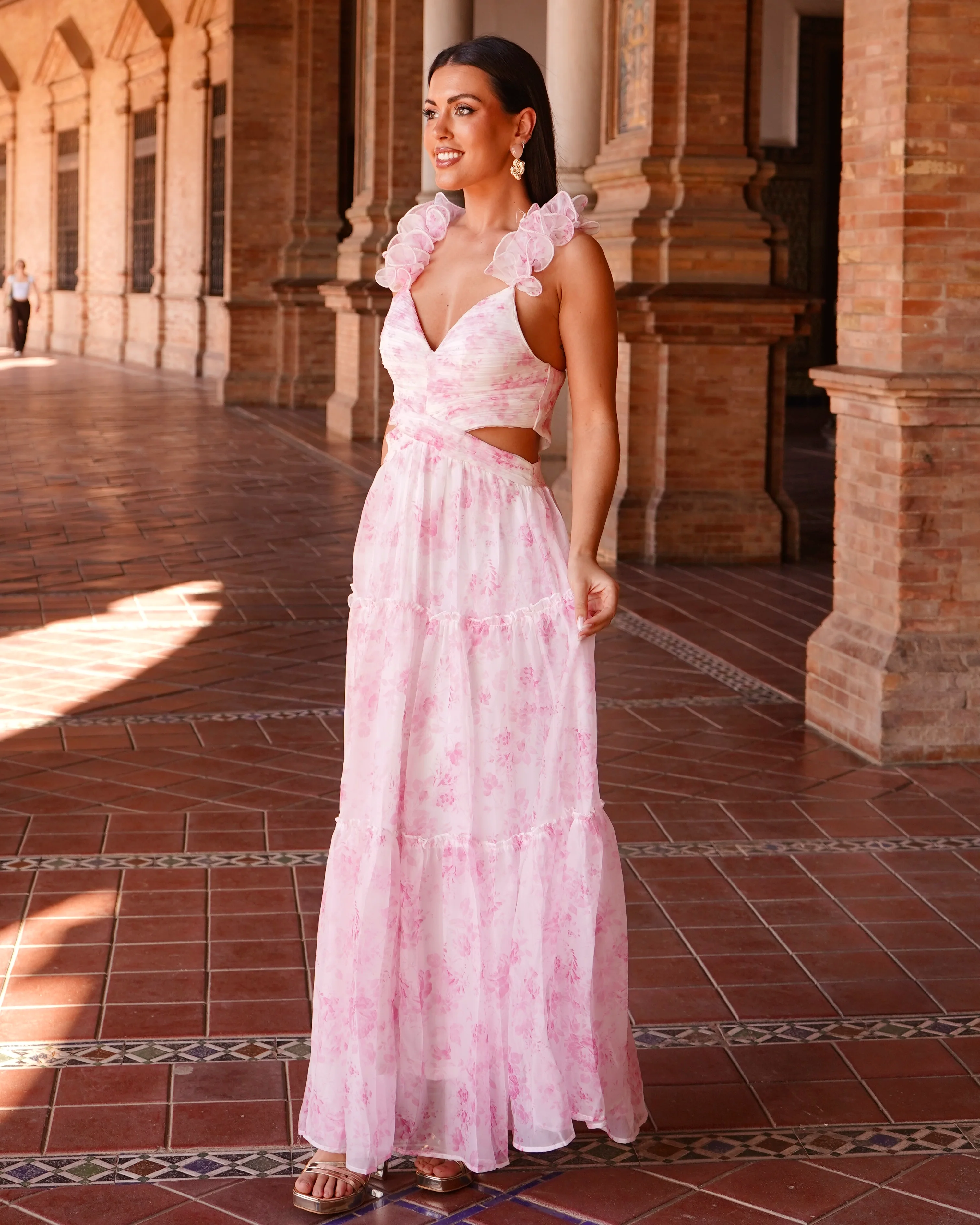 Vestido Corina Rosa - Image 3