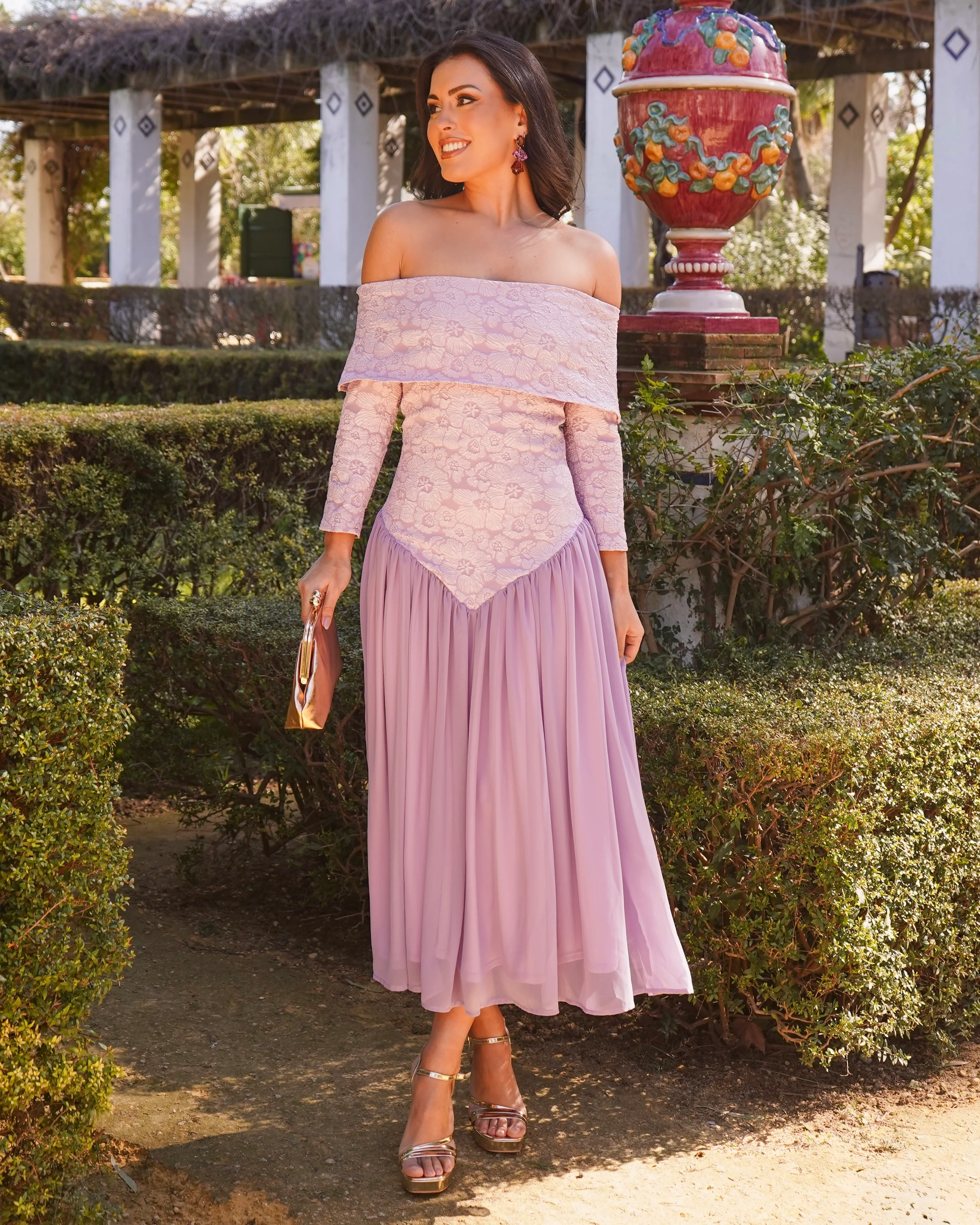 Vestido Eloise Malva - Image 2