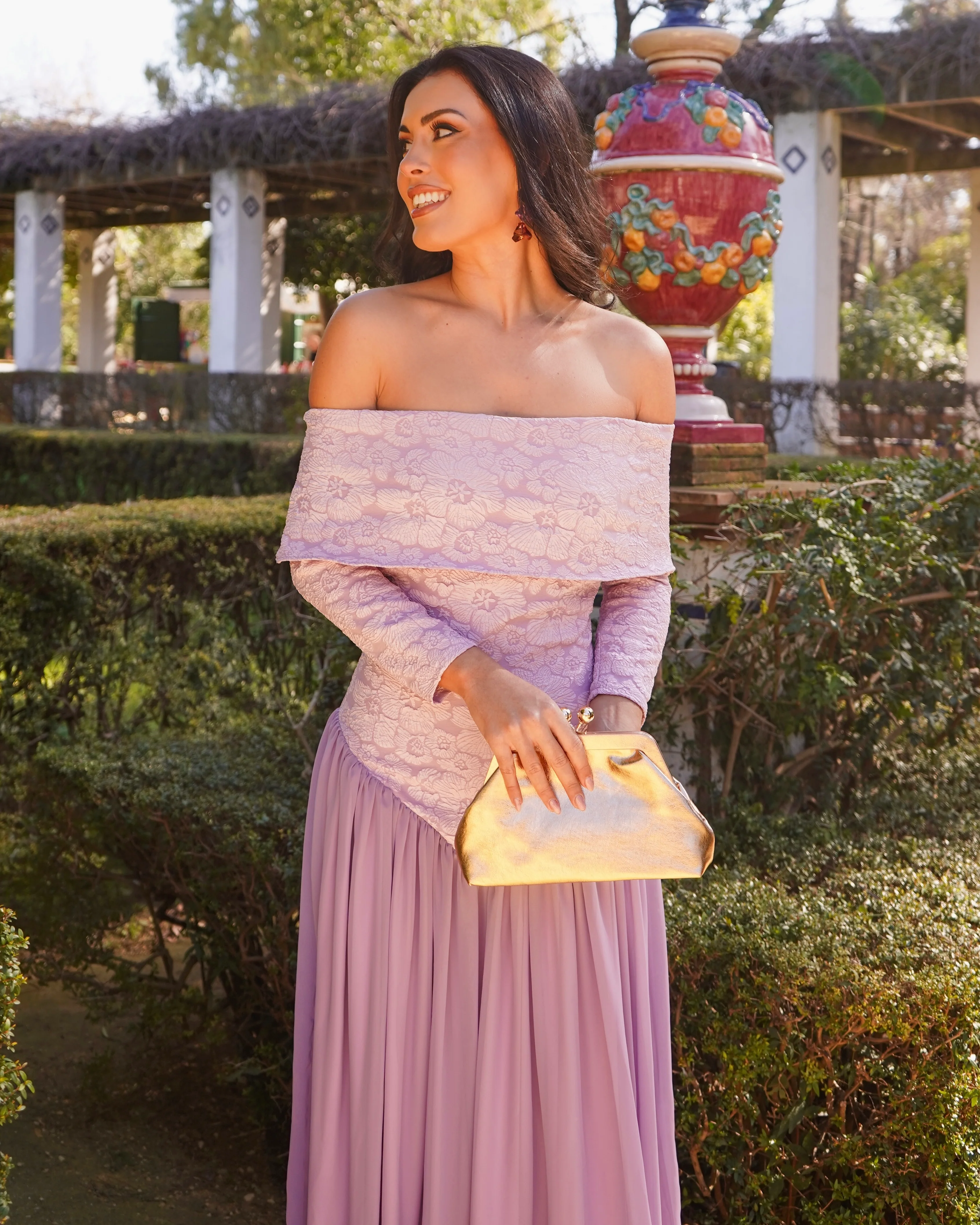 Vestido Eloise Malva - Image 3