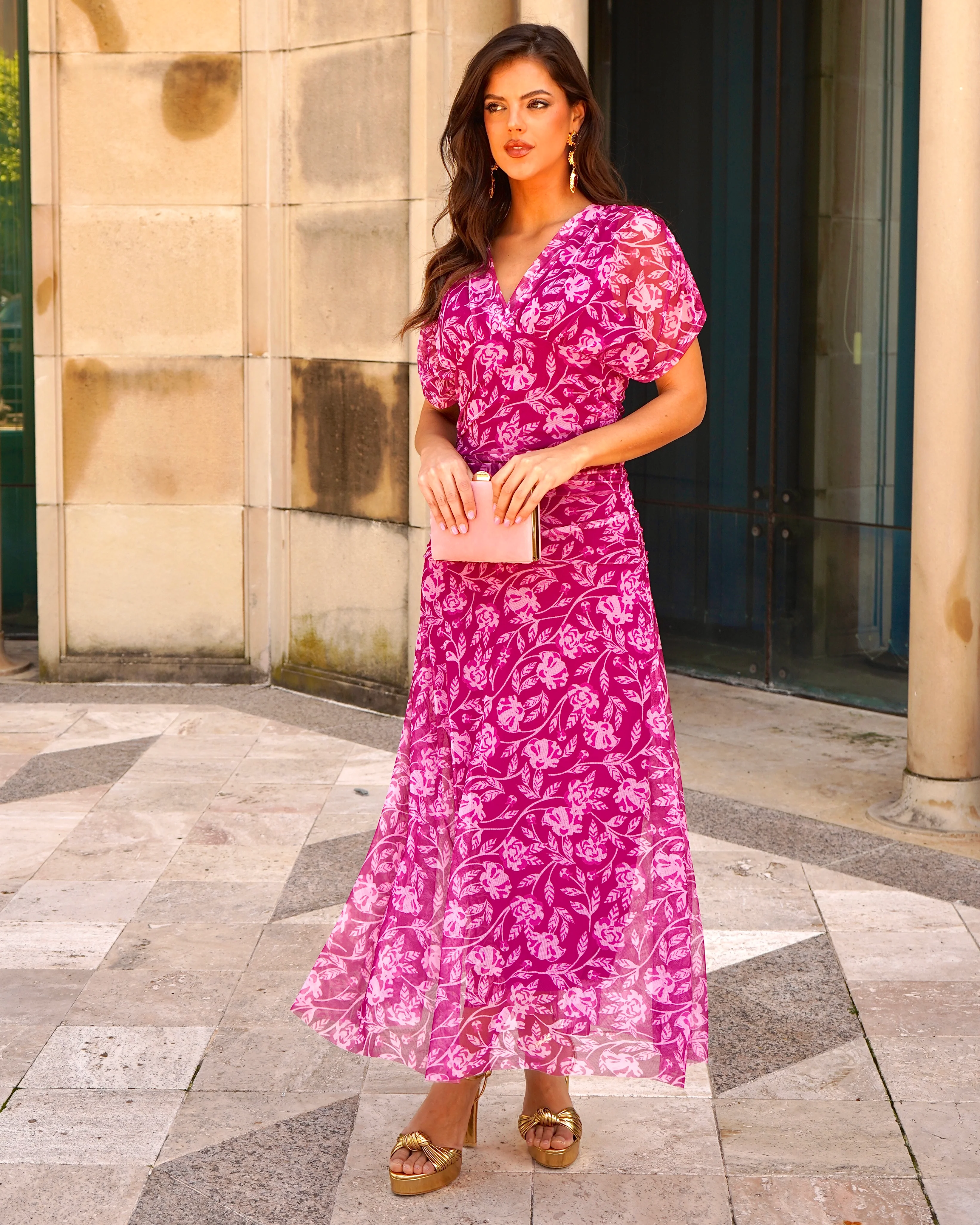 Vestido Elsa Rosa