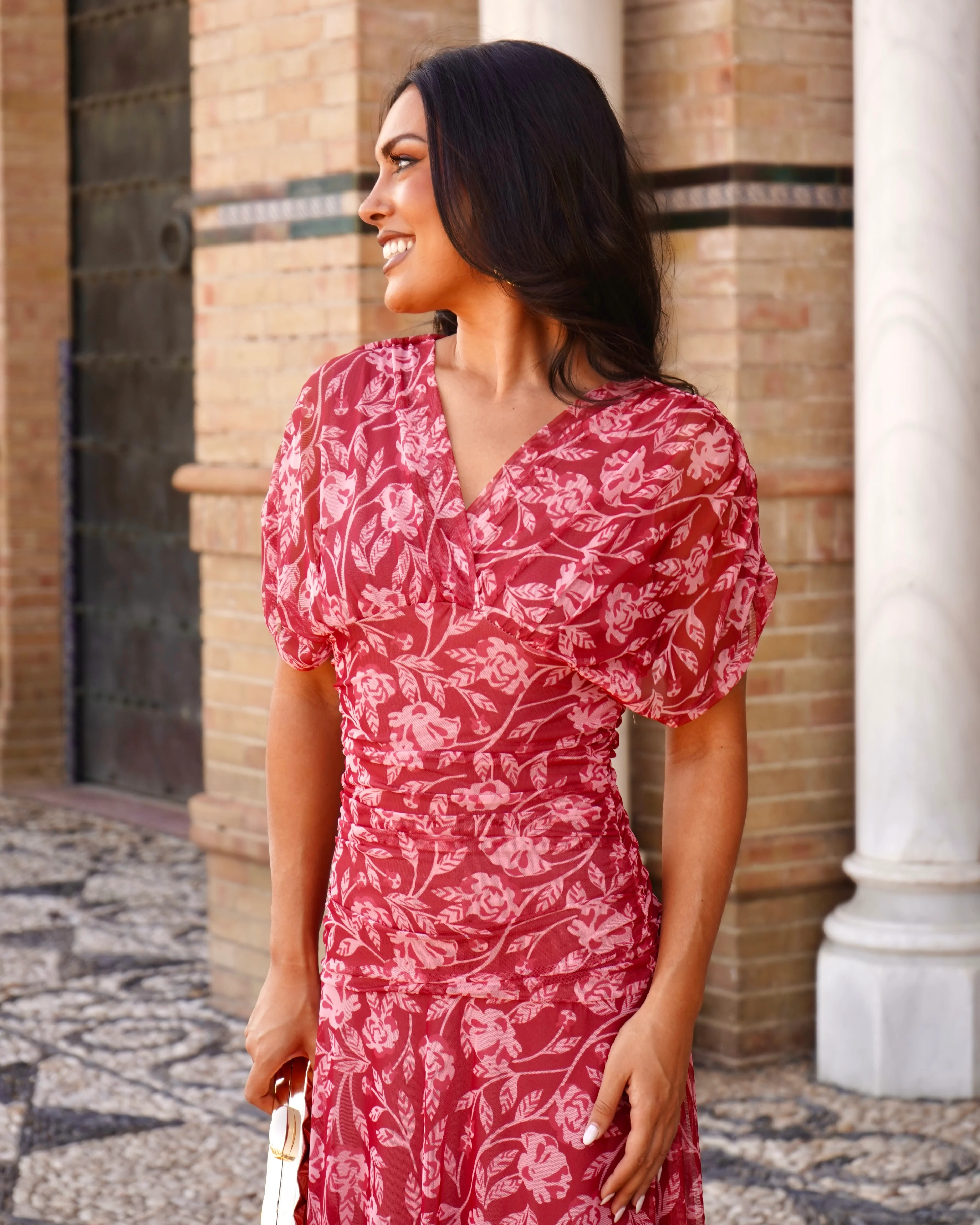 Vestido Elsa Rojizo - Image 2