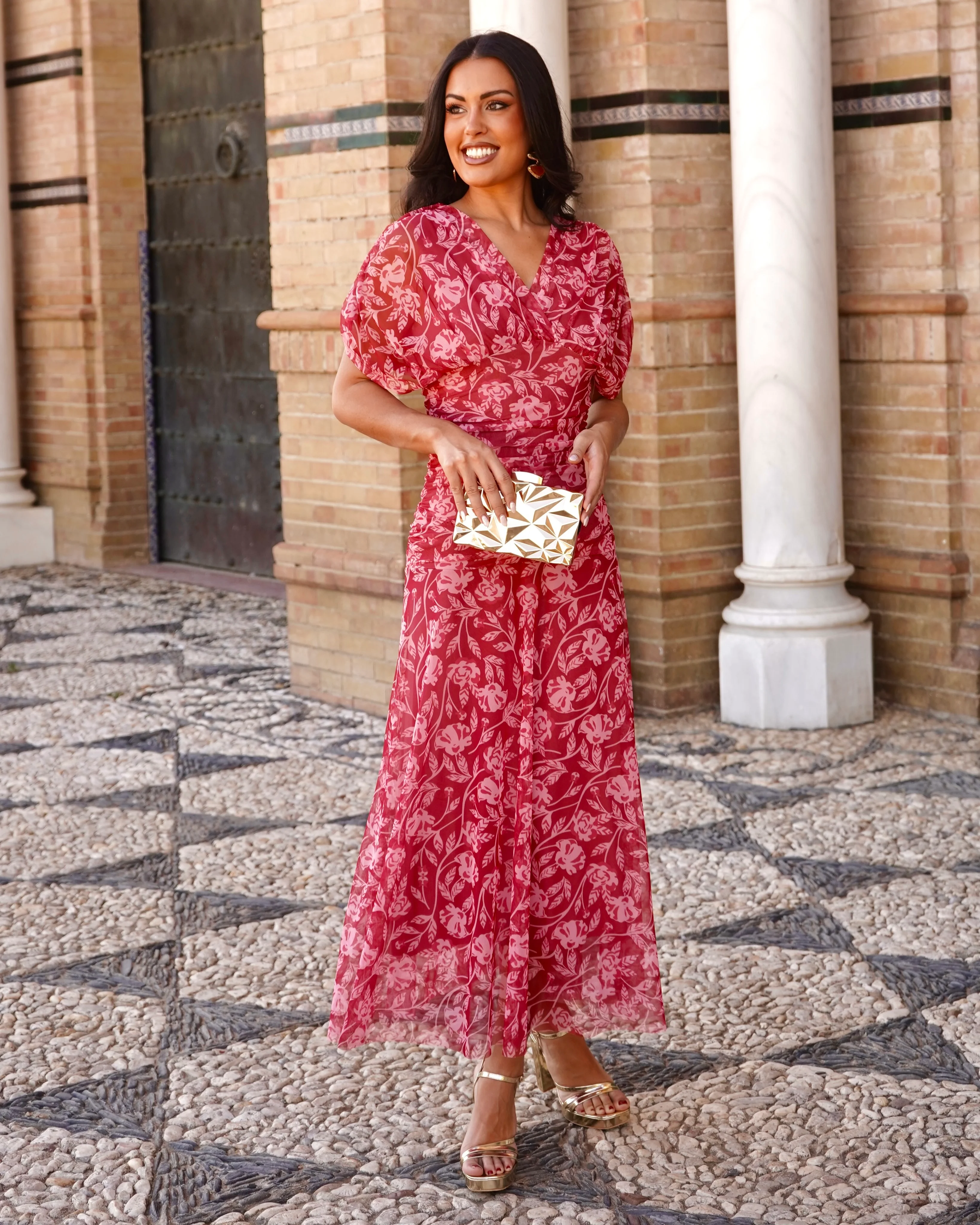 Vestido Elsa Rojizo - Image 4
