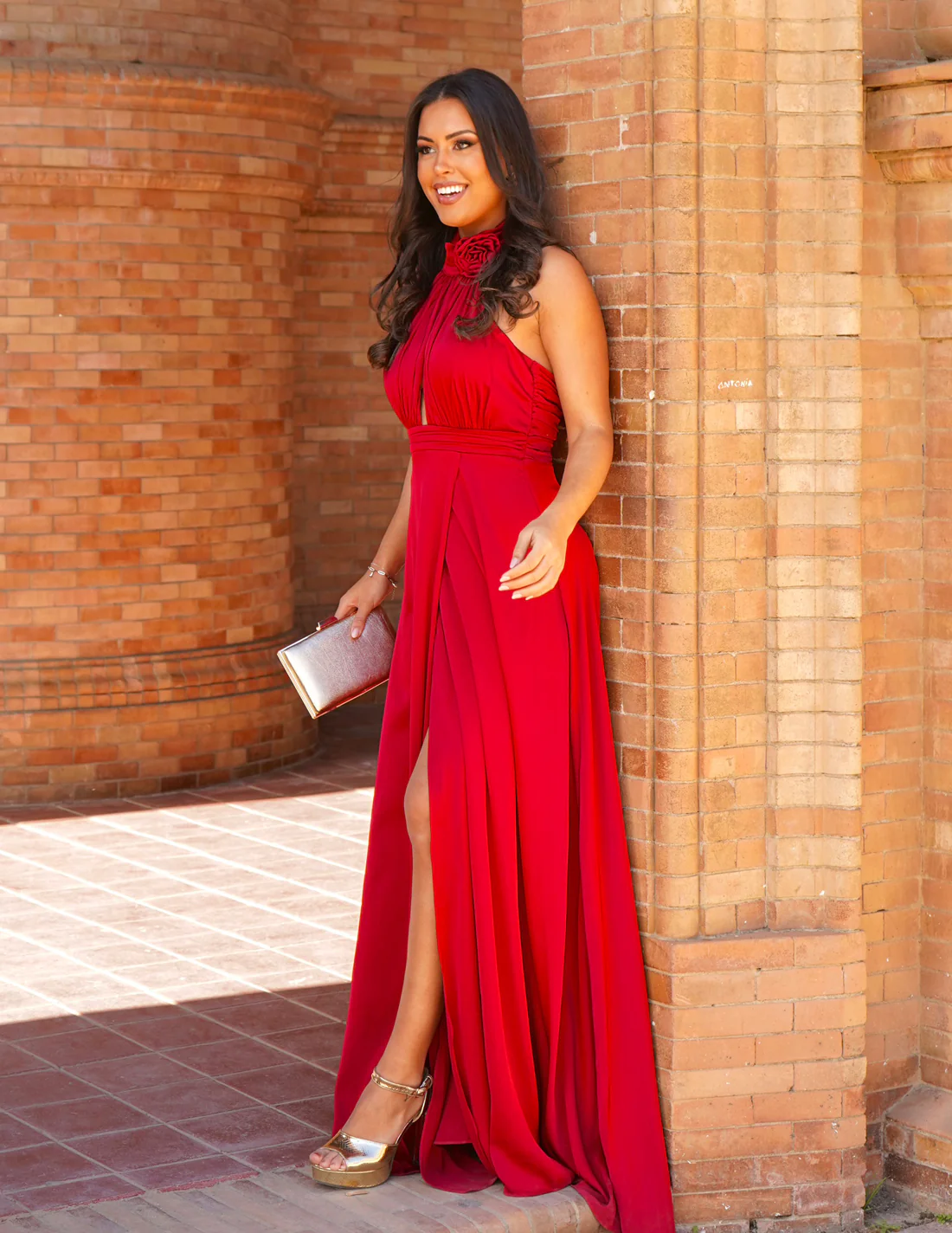 Vestido Galia Rojo - Image 7