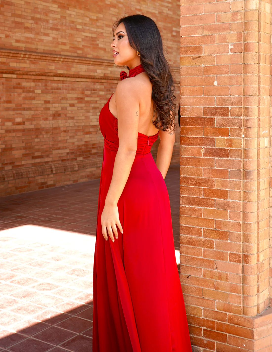 Vestido Galia Rojo - Image 8