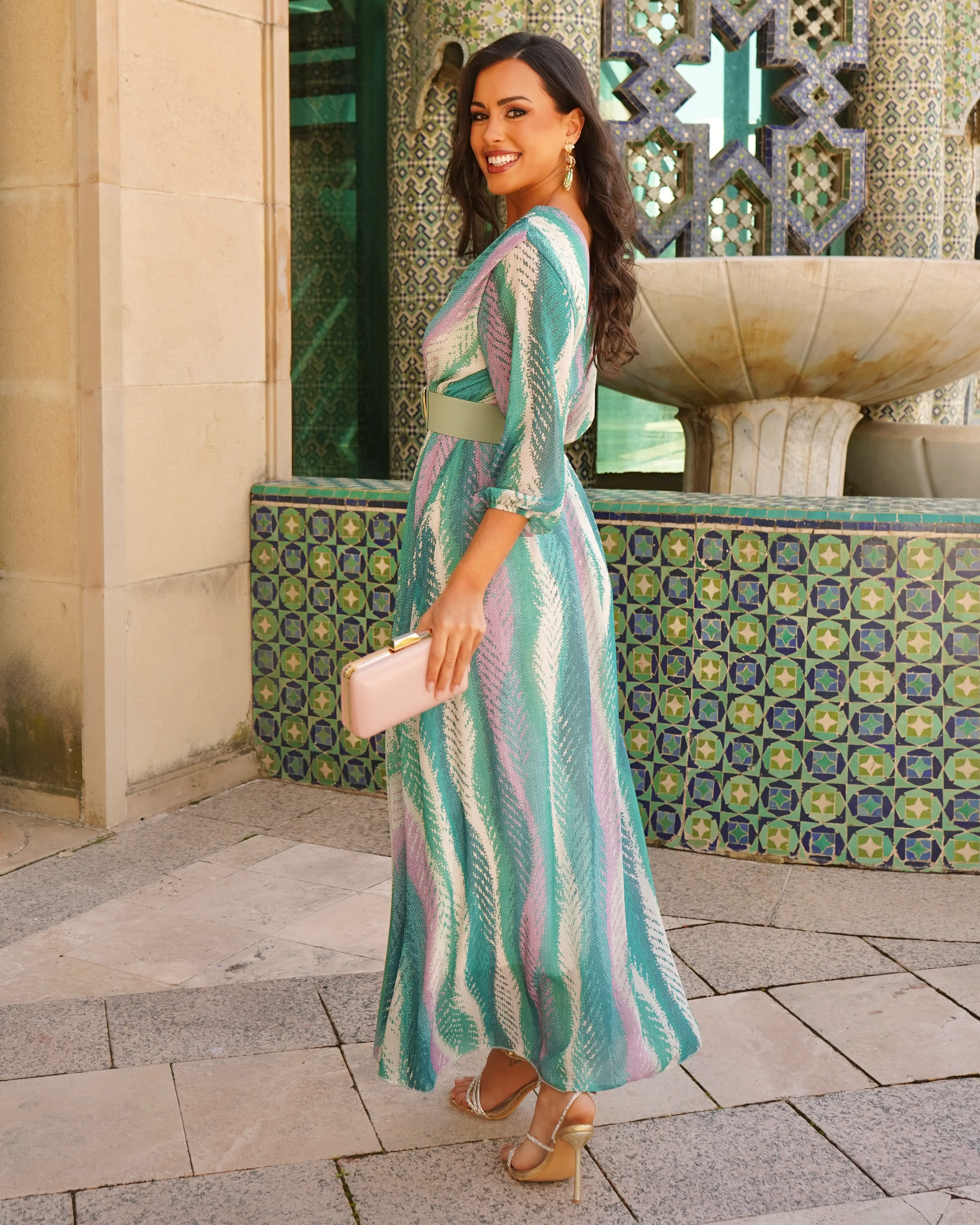 Vestido Galistea Verde - Image 5