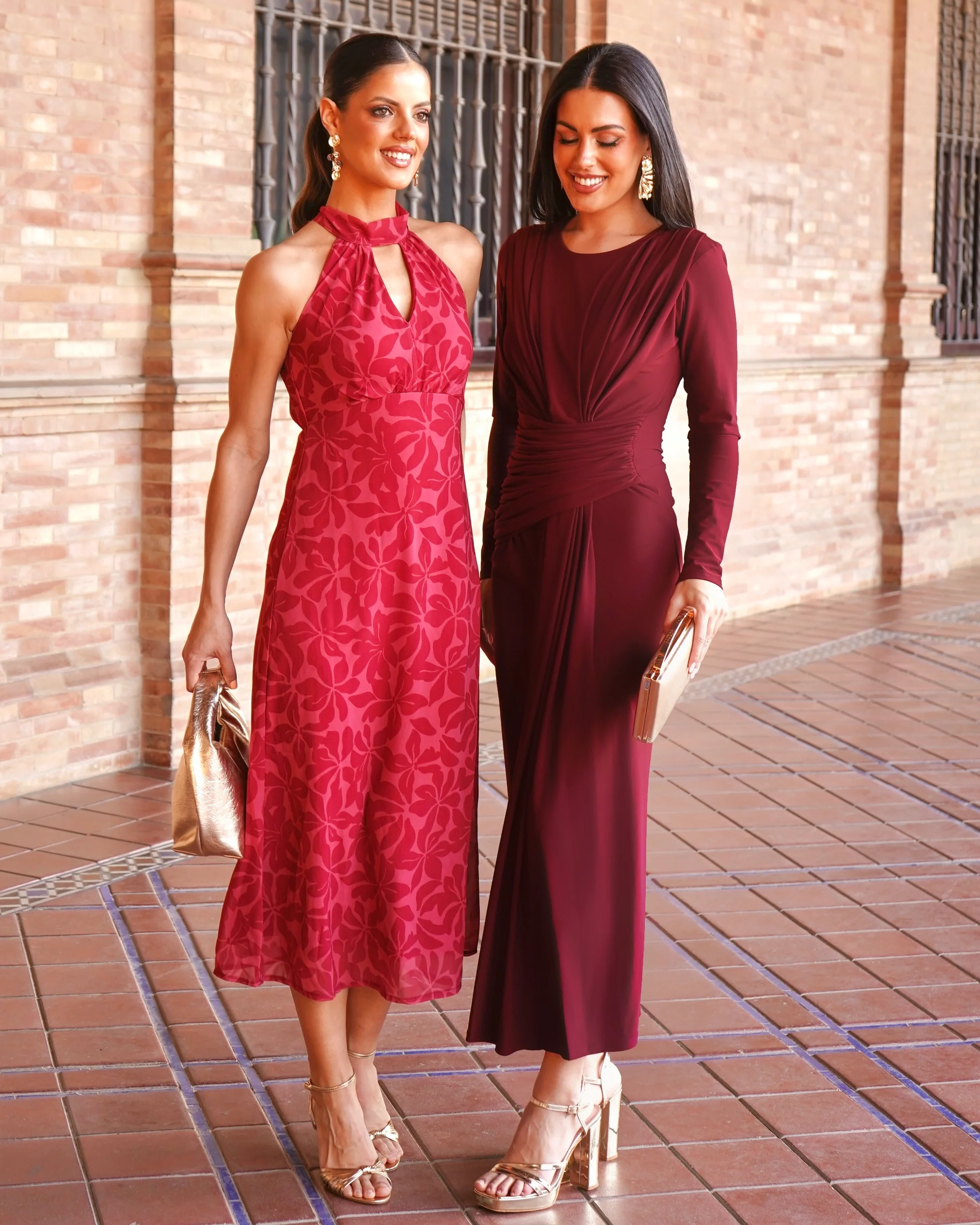 Vestido Ginebra Burdeos - Image 6