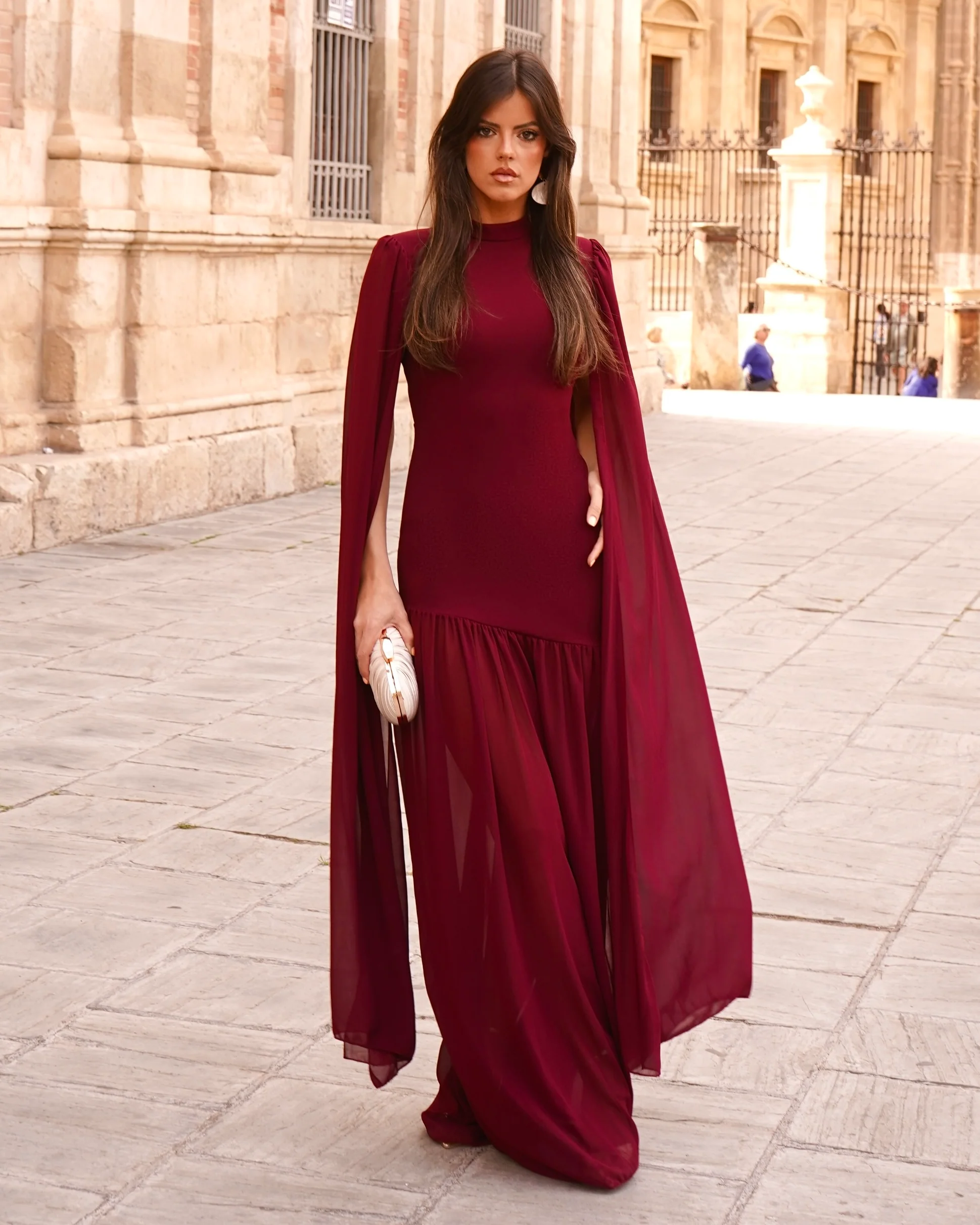 Vestido Gladis Burdeos - Image 6
