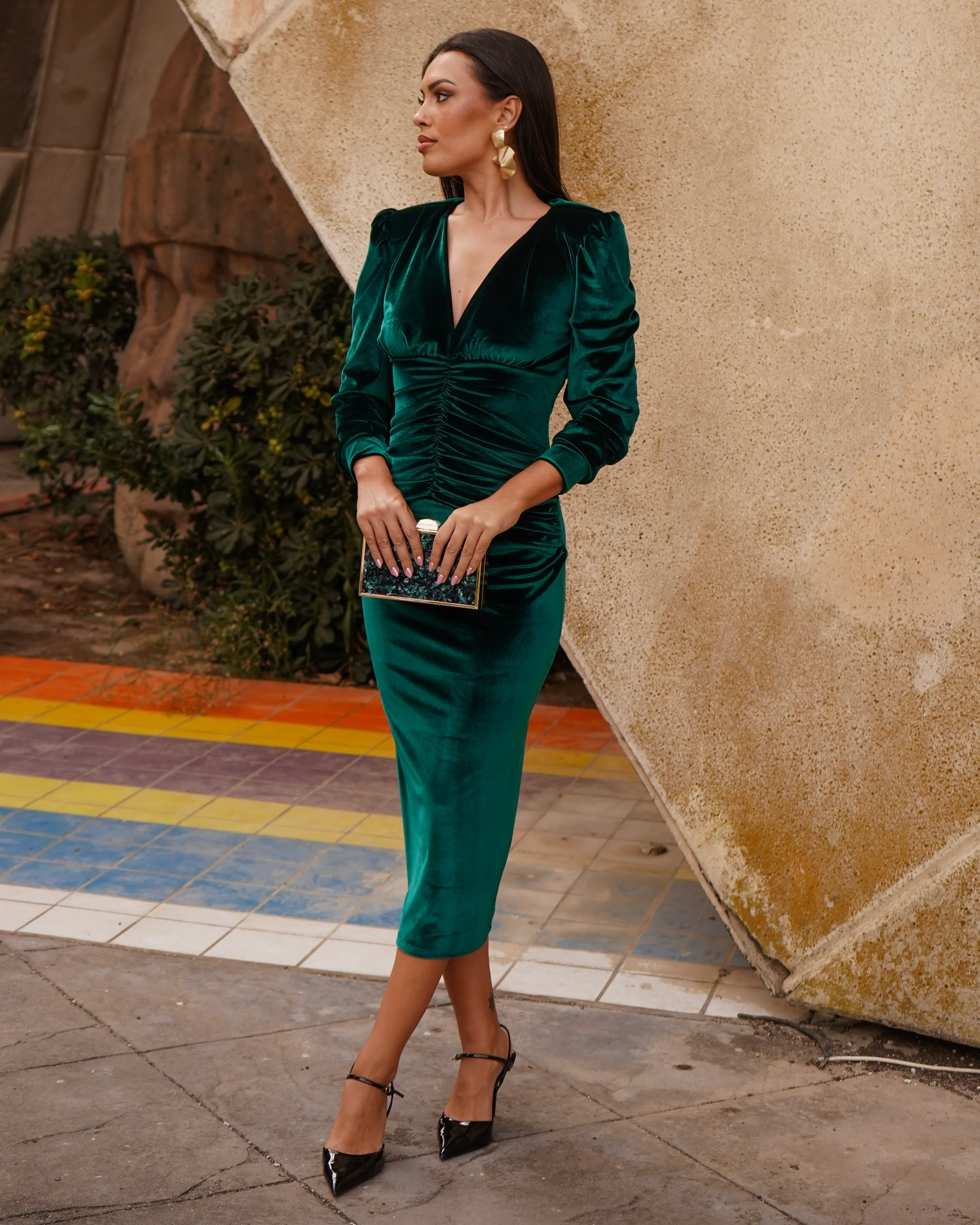 Vestido Isabella Verde